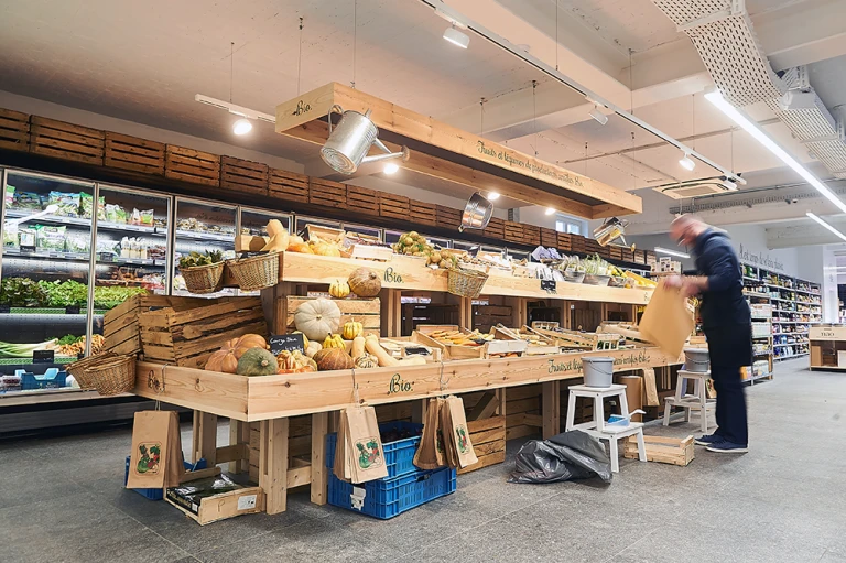 La luce per i convenience store