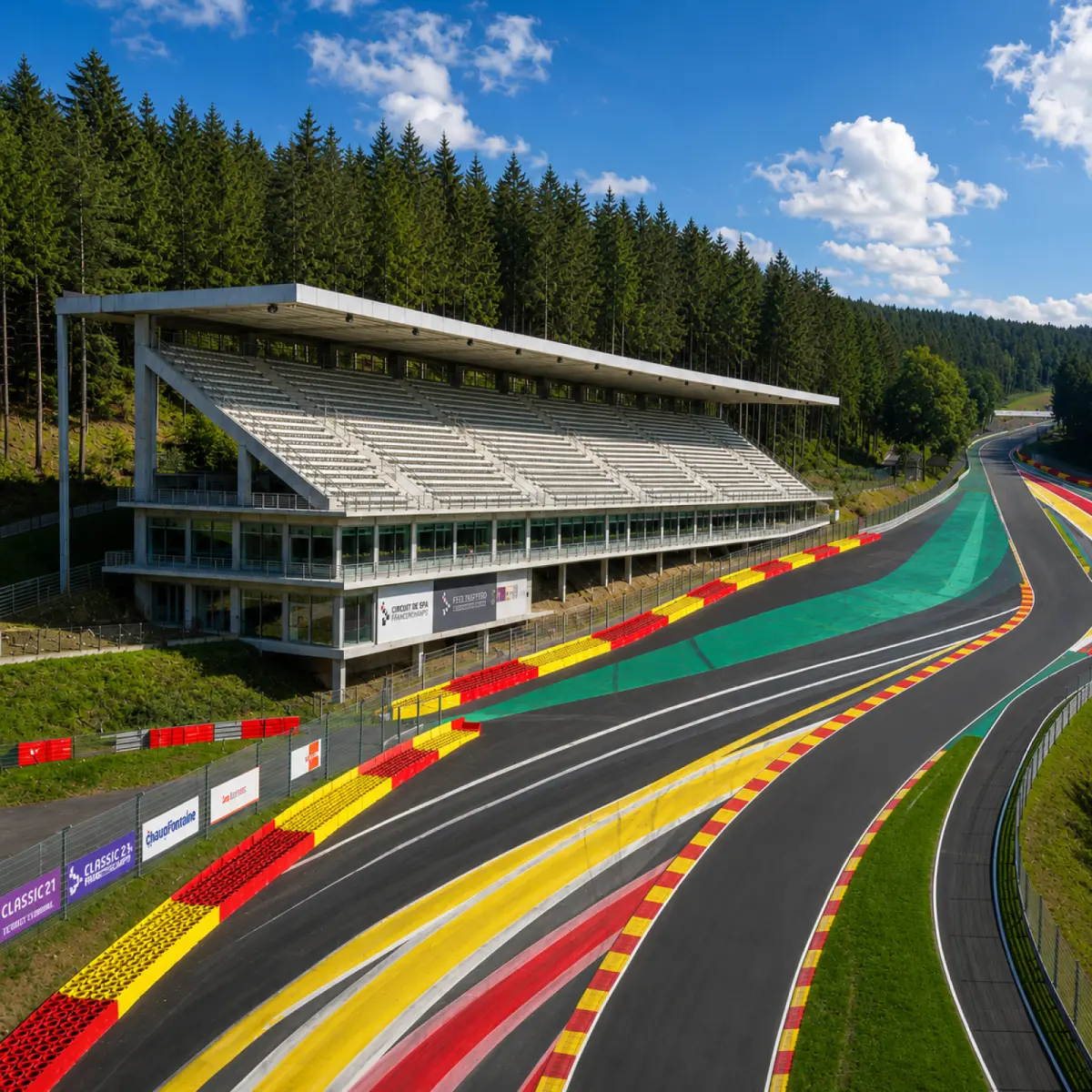 Tribune du Raidillon &ndash; Circuit de Spa-Francorchamps
