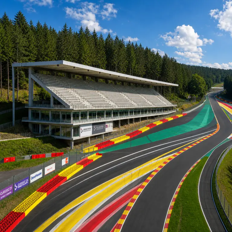 Tribune du Raidillon &ndash; Circuit de Spa-Francorchamps
