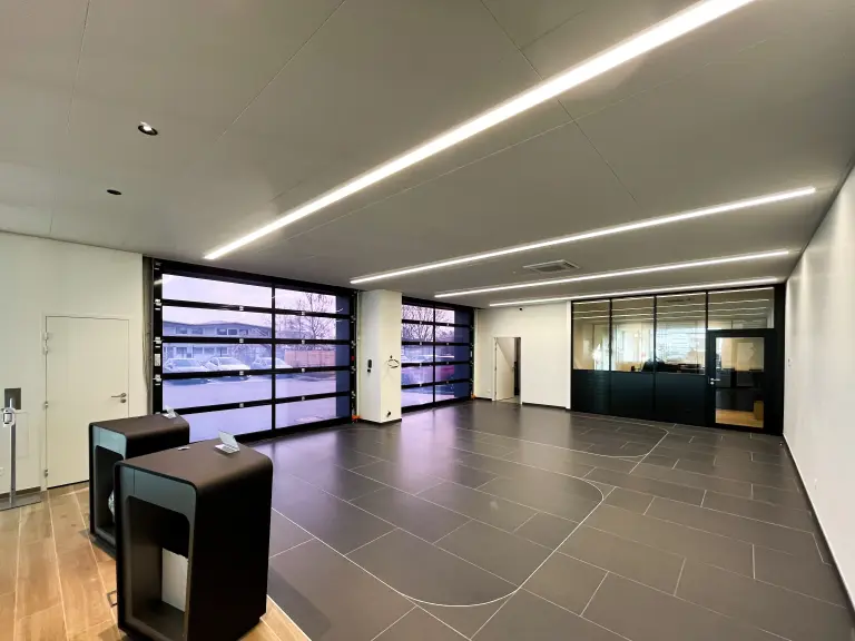 Mercedes showroom