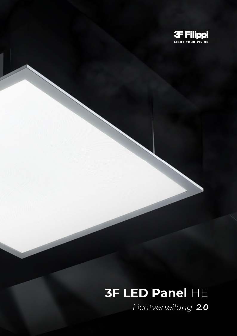 3F LED Panel HE - Lichtverteilung 2.0