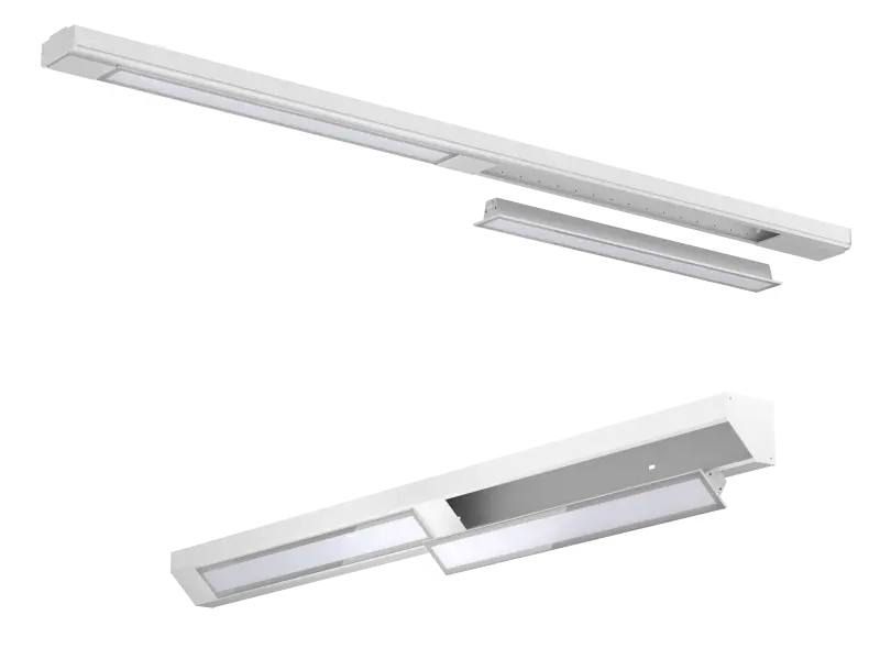 Voor de 3F X8 Rail is ruimte de enige beperking.