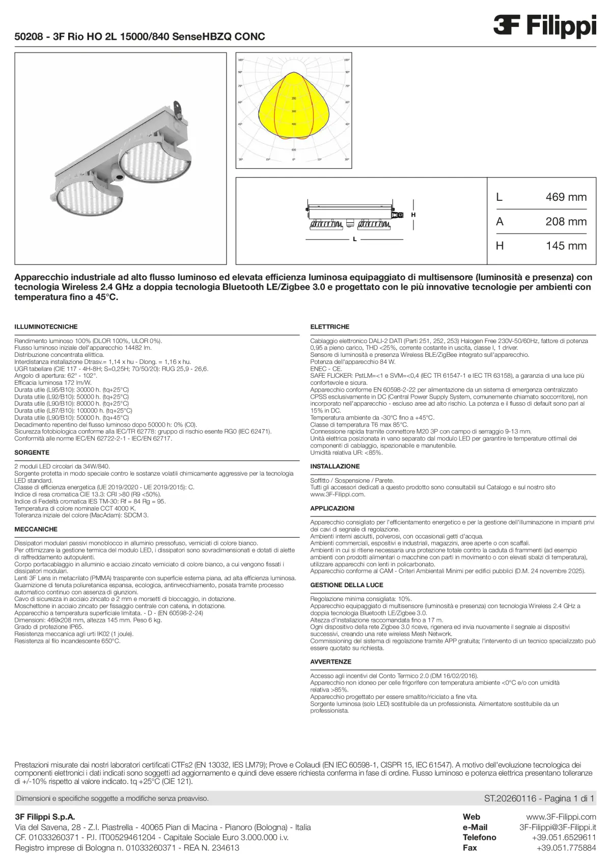 50208 - 3F Rio HO 2L 15000-840 SenseHBZQ CONC - Datasheet - it