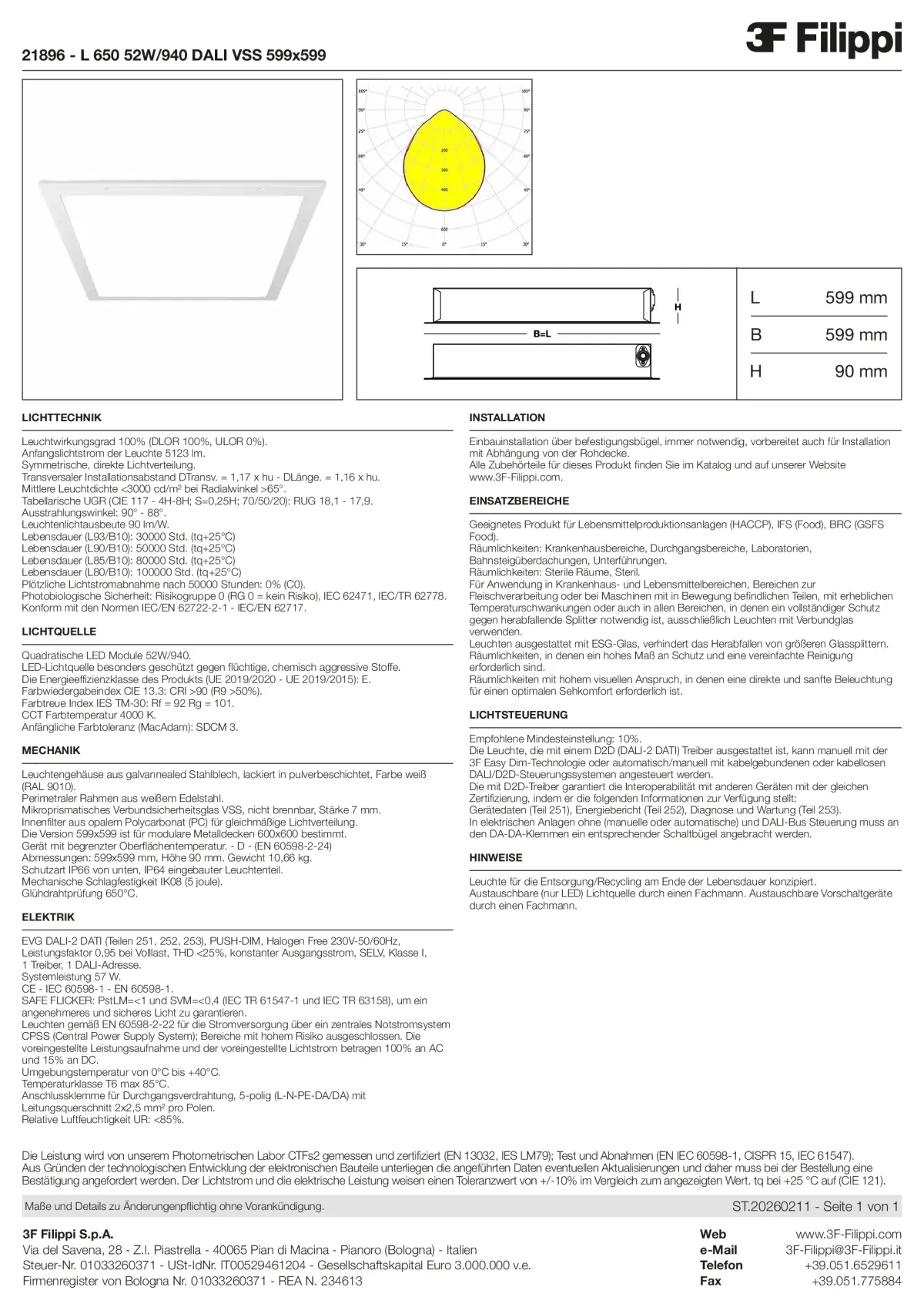21896 - L 650 52W-940 DALI VSS 599x599 - Datasheet - de