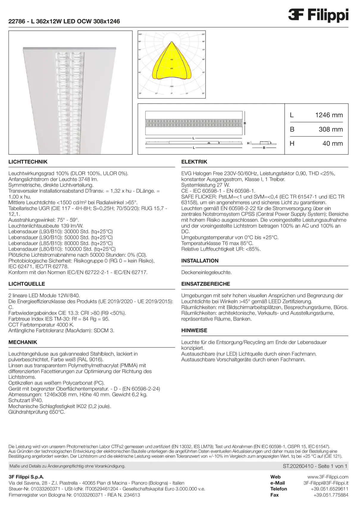 22786 - L 362x12W LED OCW 308x1246 - Datasheet - de