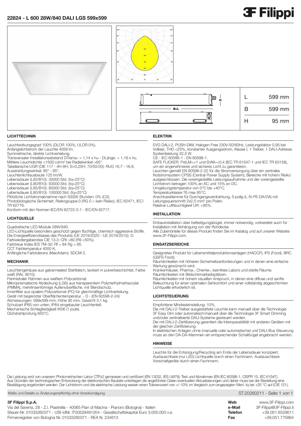 22824 - L 600 28W-840 DALI LGS 599x599 - Datasheet - de