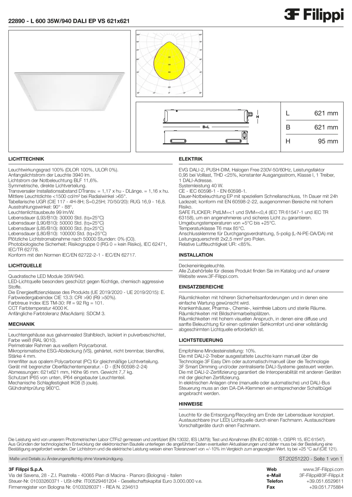 22890 - L 600 35W-940 DALI EP VS 621x621 - Datasheet - de