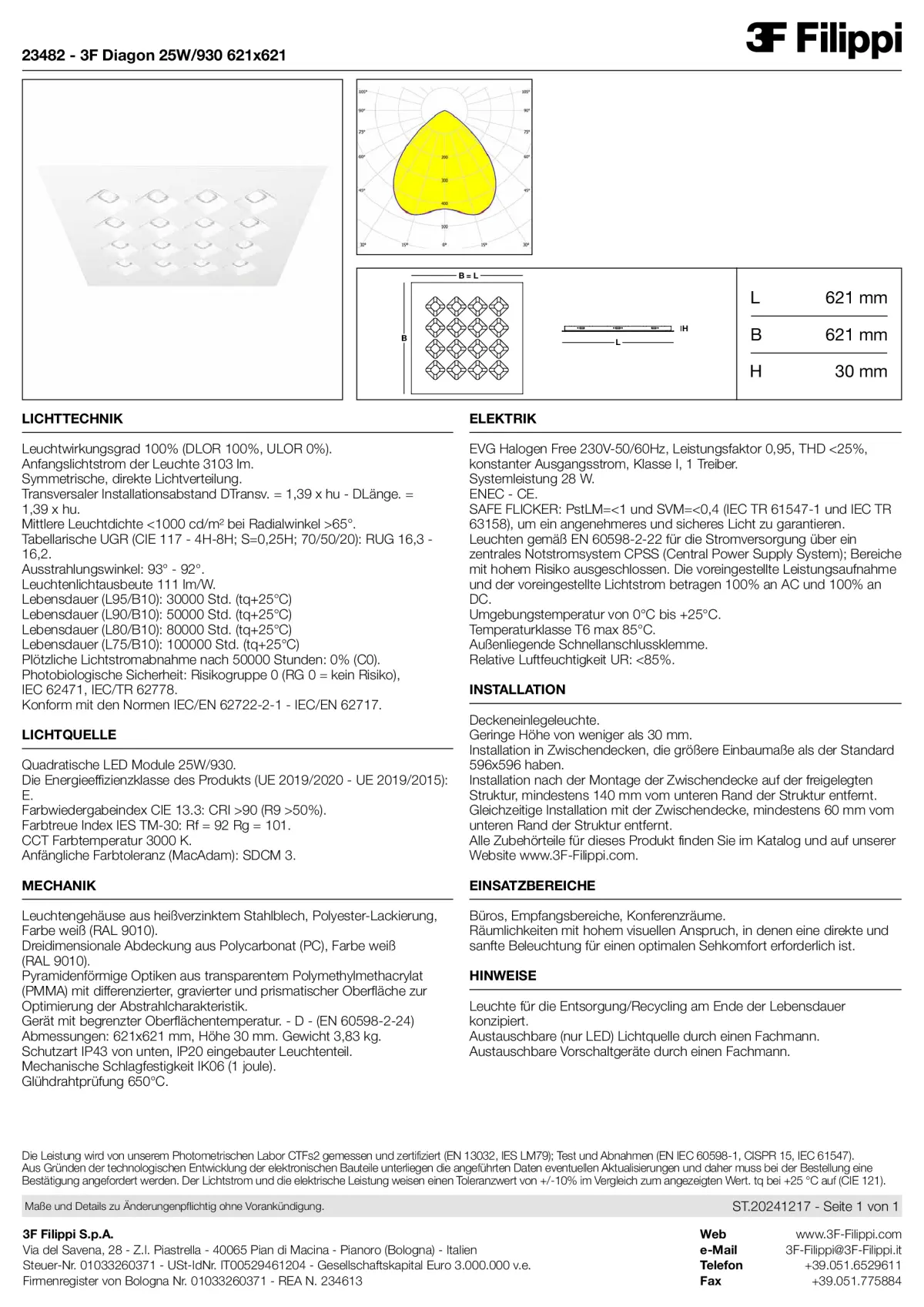 23482 - 3F Diagon 25W-930 621x621 - Datasheet - de