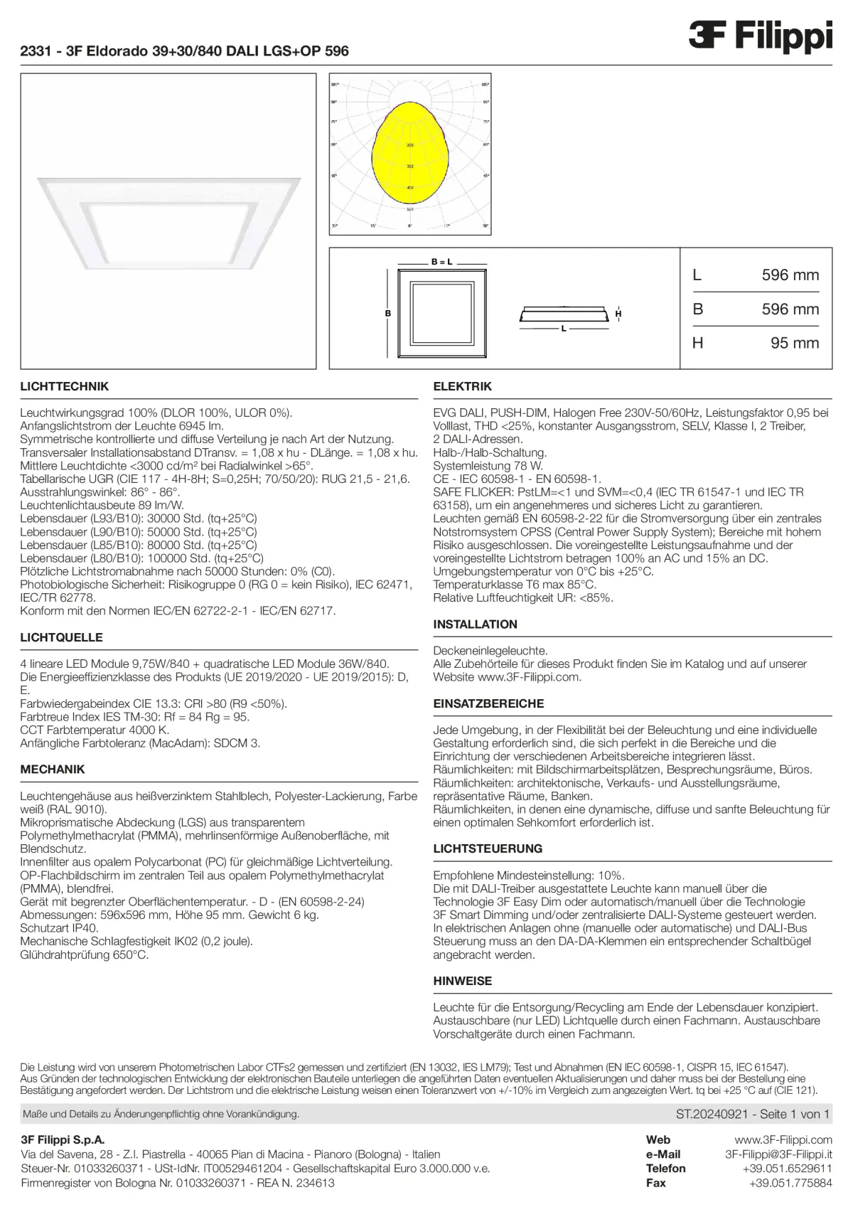 2331 - 3F Eldorado 39+30-840 DALI LGS+OP 596 - Datasheet - de