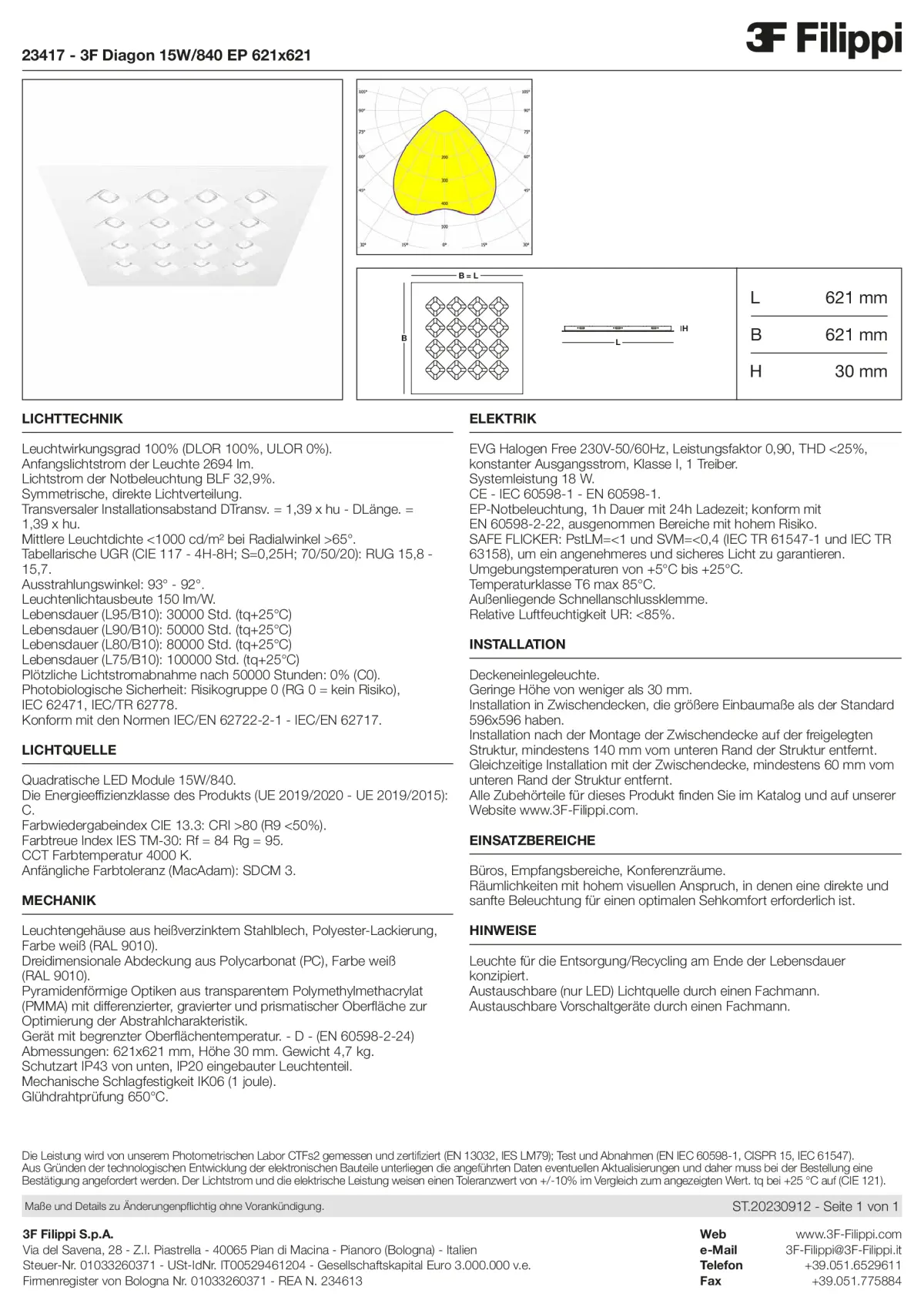 23417 - 3F Diagon 15W-840 EP 621x621 - Datasheet - de