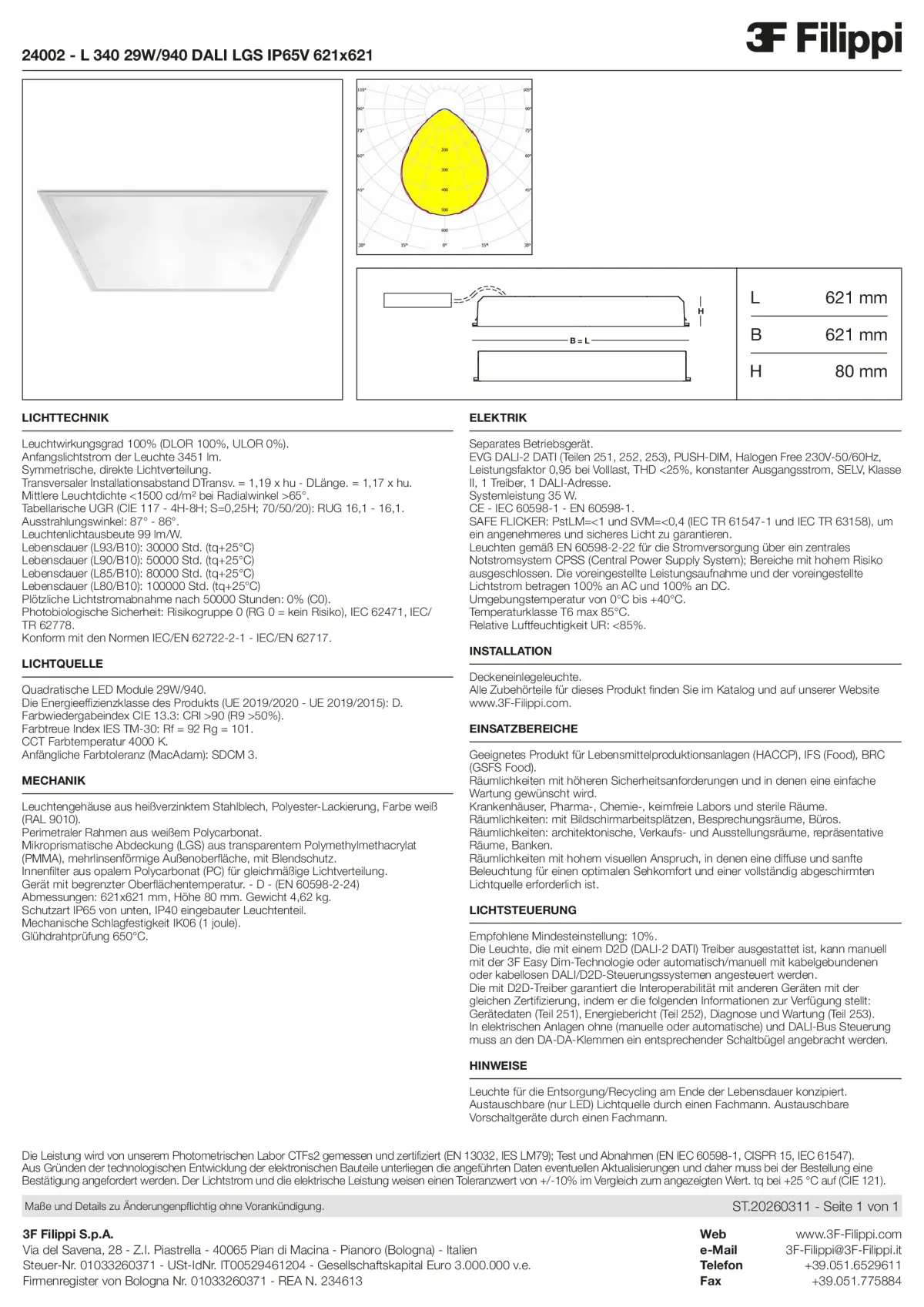 24002 - L 340 29W-940 DALI LGS IP65V 621x621 - Datasheet - de