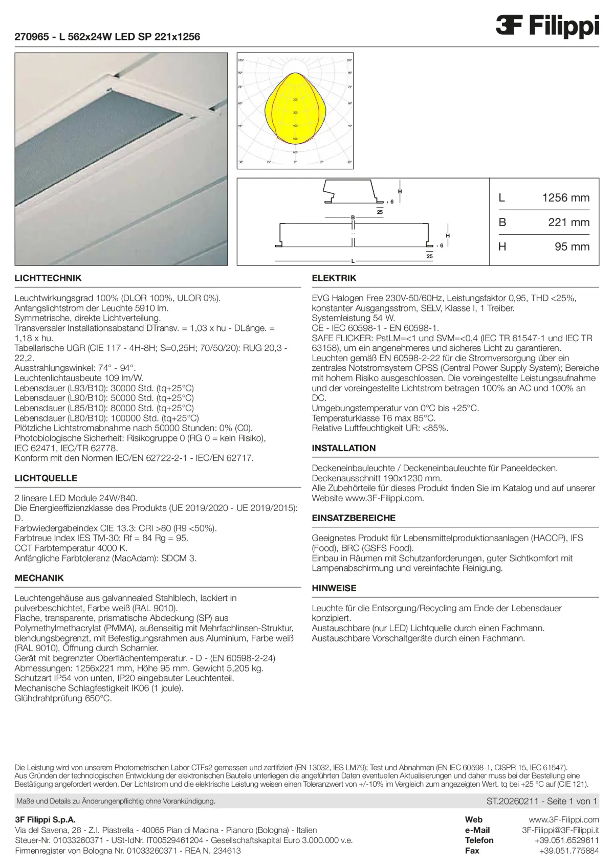270965 - L 562x24W LED SP 221x1256 - Datasheet - de
