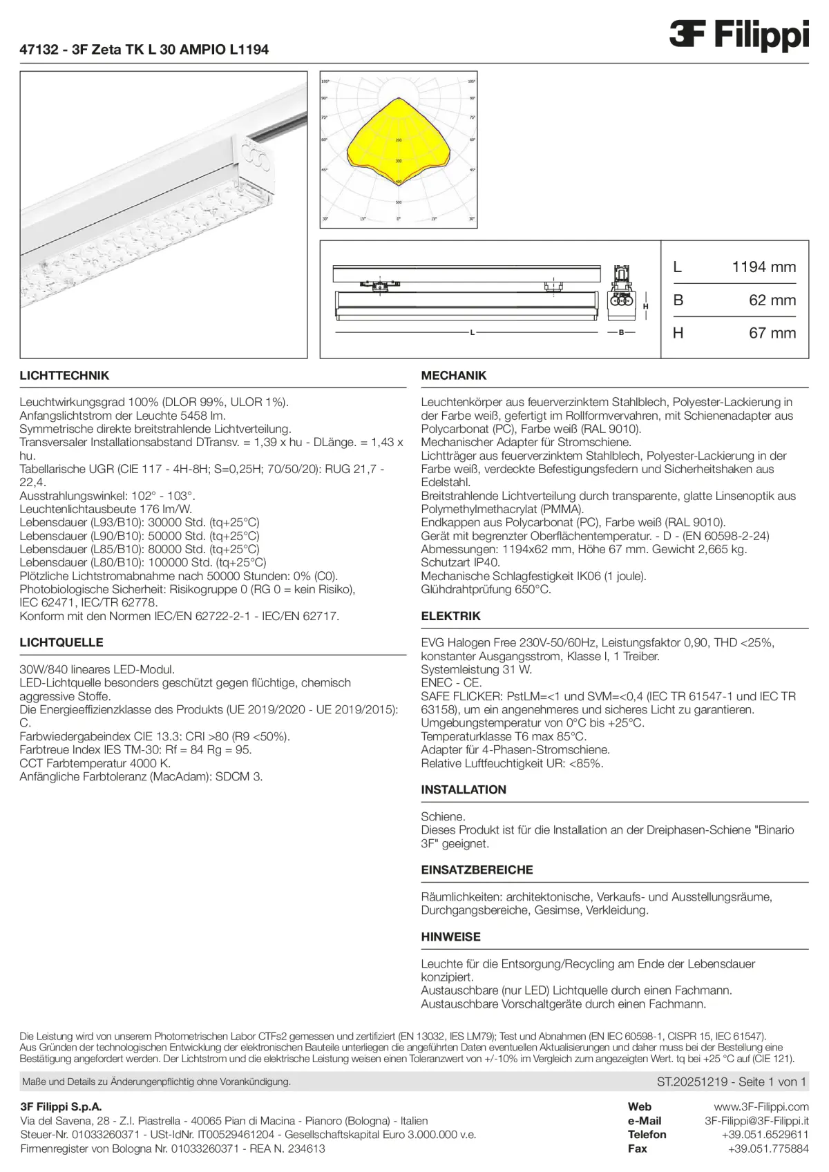47132 - 3F Zeta TK L 30 AMPIO L1194 - Datasheet - de