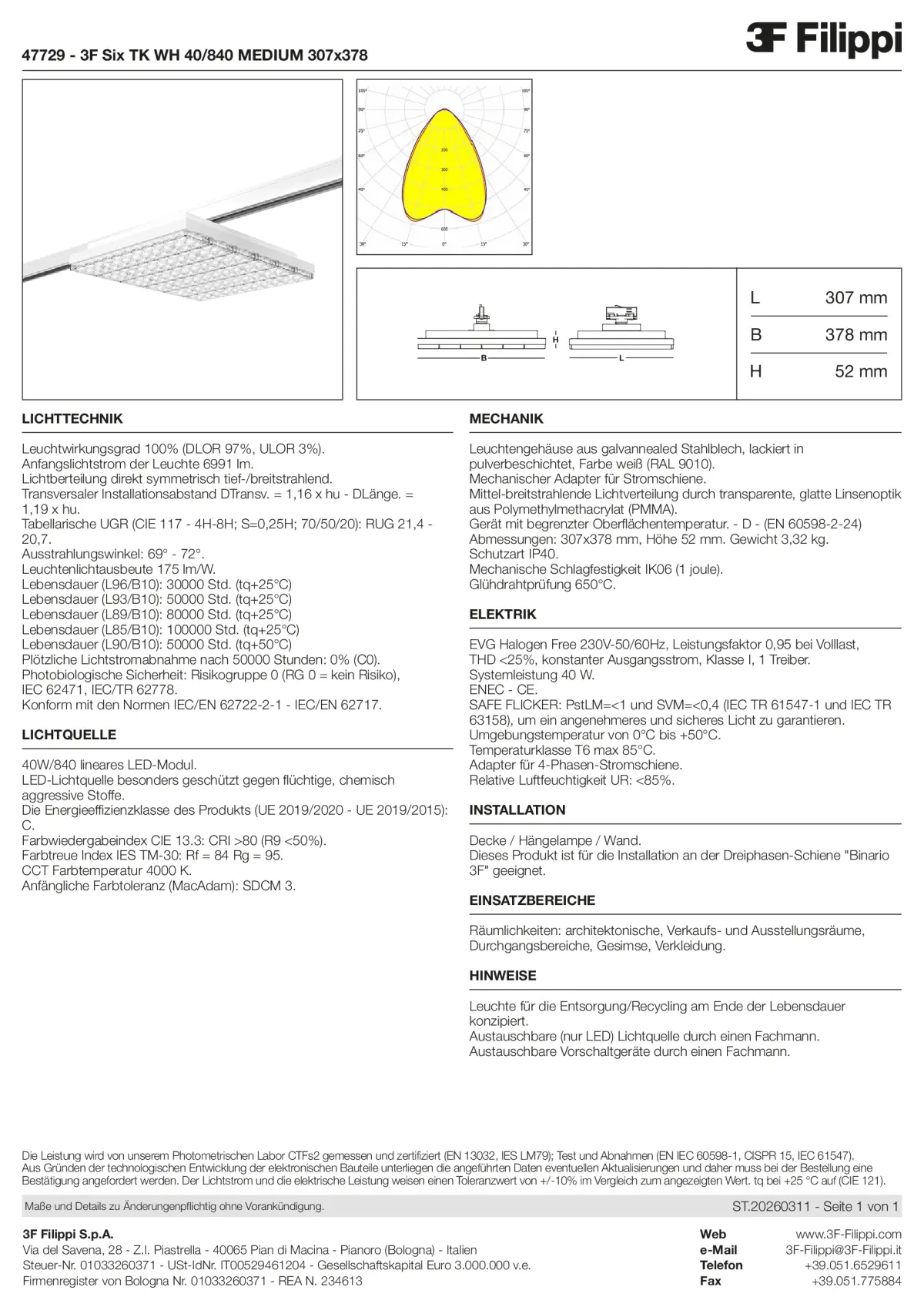 47729 - 3F Six TK WH 40-840 MEDIUM 307x378 - Datasheet - de