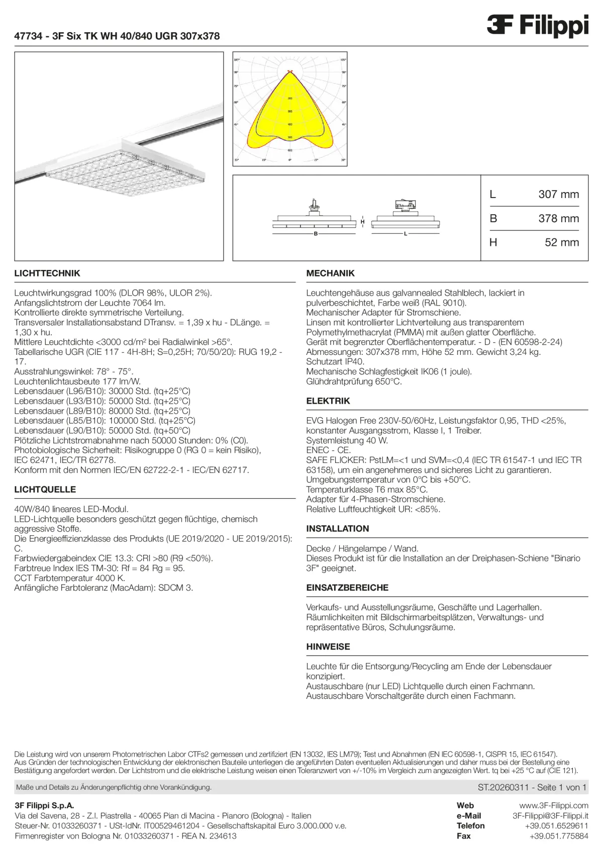 47734 - 3F Six TK WH 40-840 UGR 307x378 - Datasheet - de