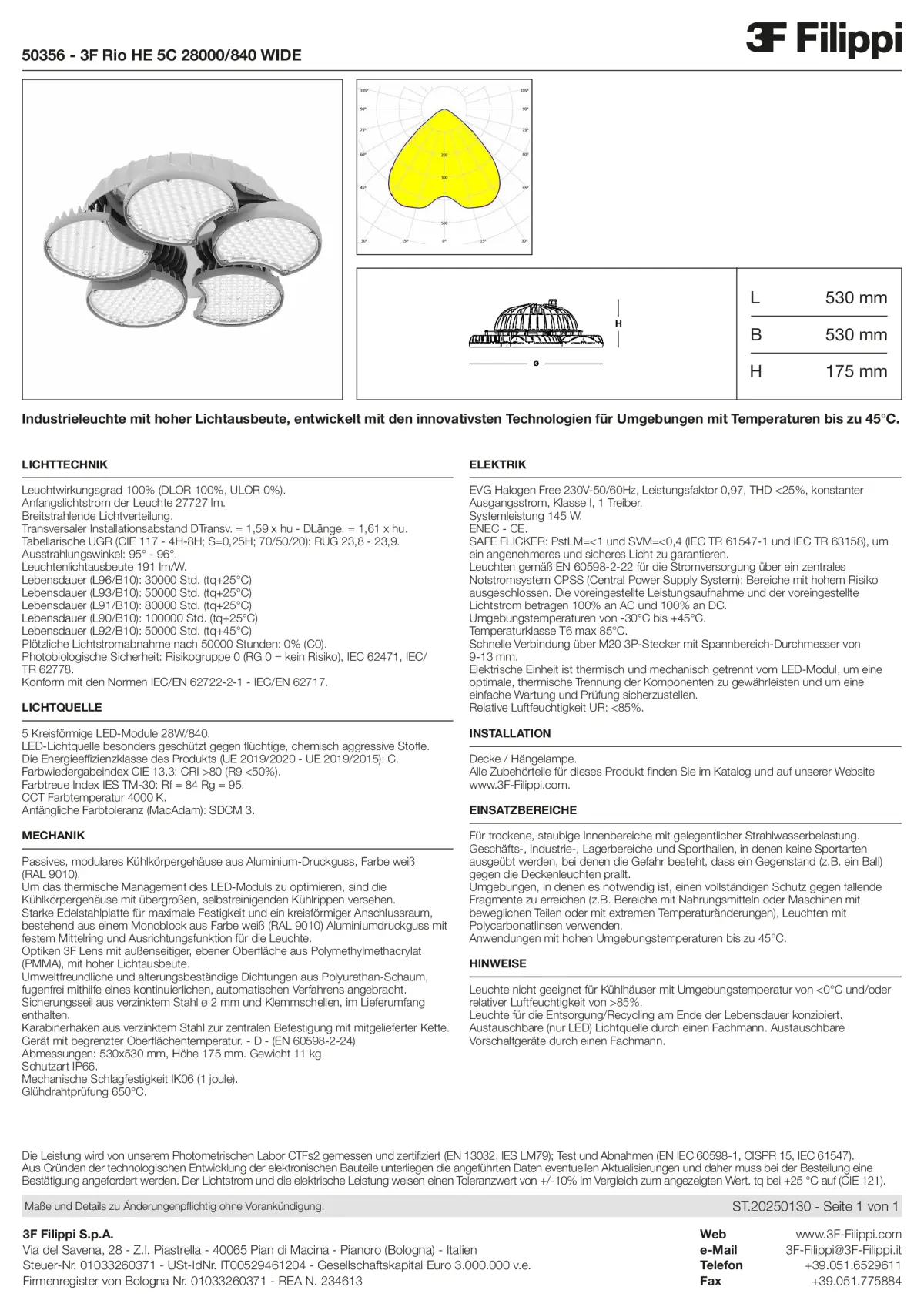 50356 - 3F Rio HE 5C 28000-840 WIDE - Datasheet - de