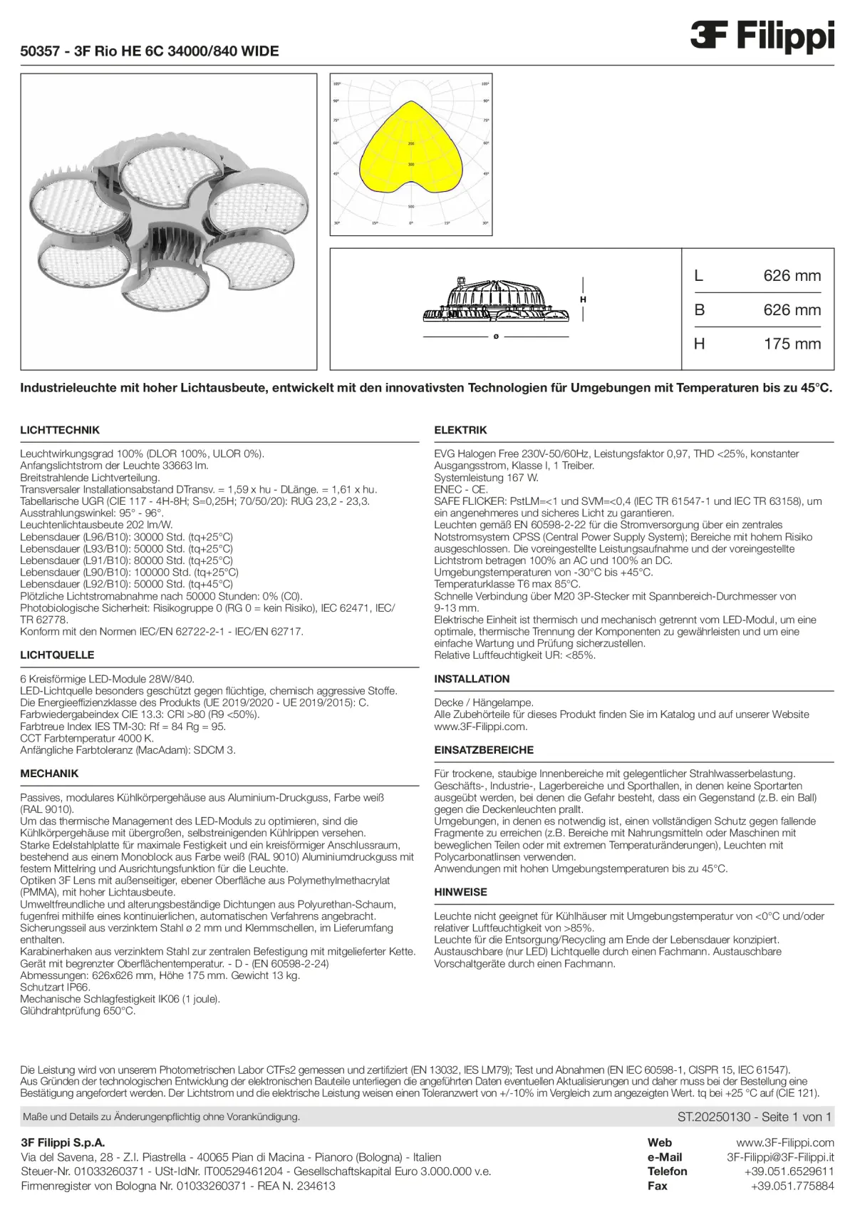 50357 - 3F Rio HE 6C 34000-840 WIDE - Datasheet - de