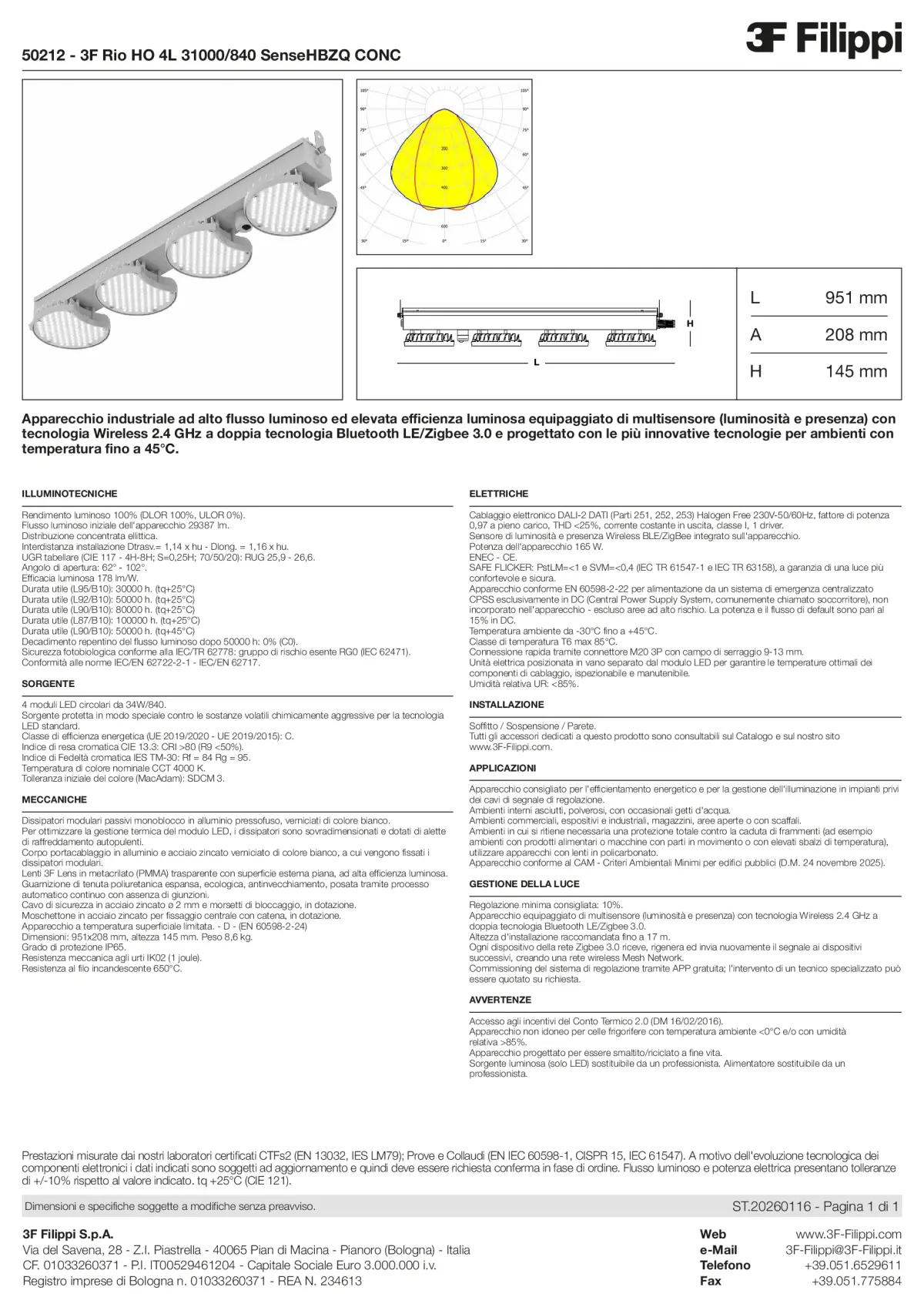 50212 - 3F Rio HO 4L 31000-840 SenseHBZQ CONC - Datasheet - it