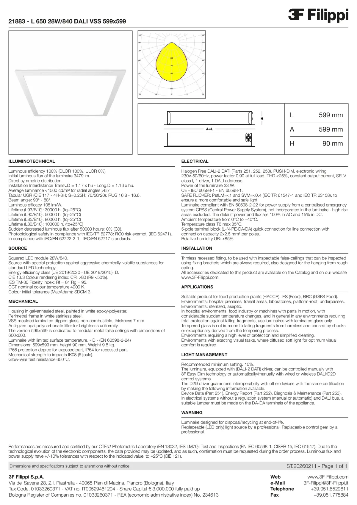 21883 - L 650 28W-840 DALI VSS 599x599 - Datasheet - en