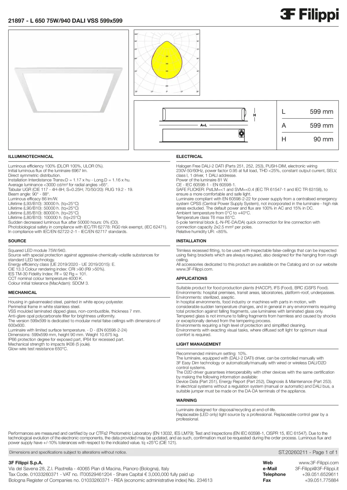 21897 - L 650 75W-940 DALI VSS 599x599 - Datasheet - en