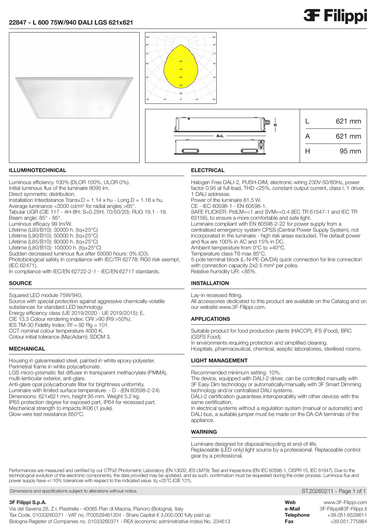 22847 - L 600 75W-940 DALI LGS 621x621 - Datasheet - en