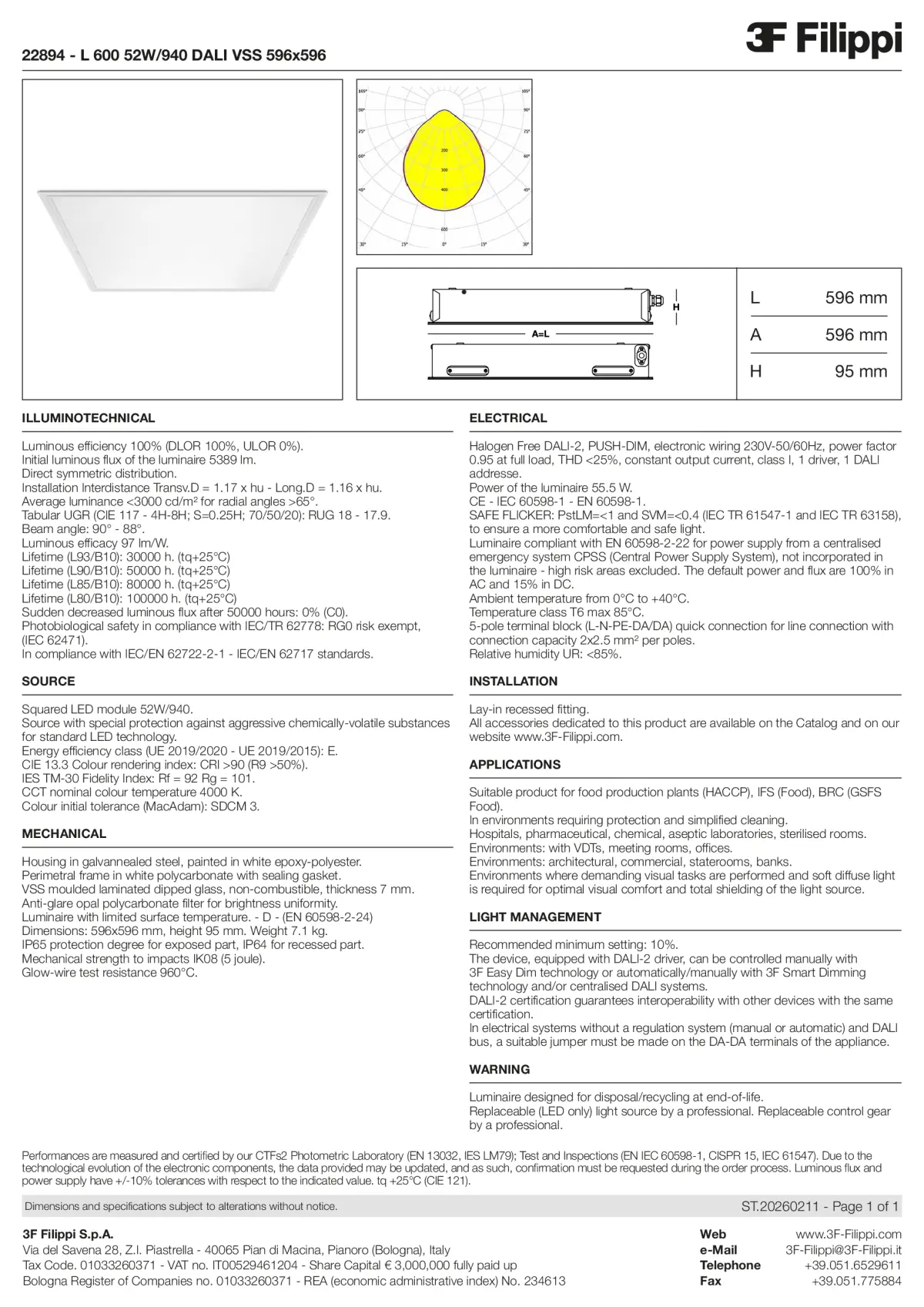 22894 - L 600 52W-940 DALI VSS 596x596 - Datasheet - en