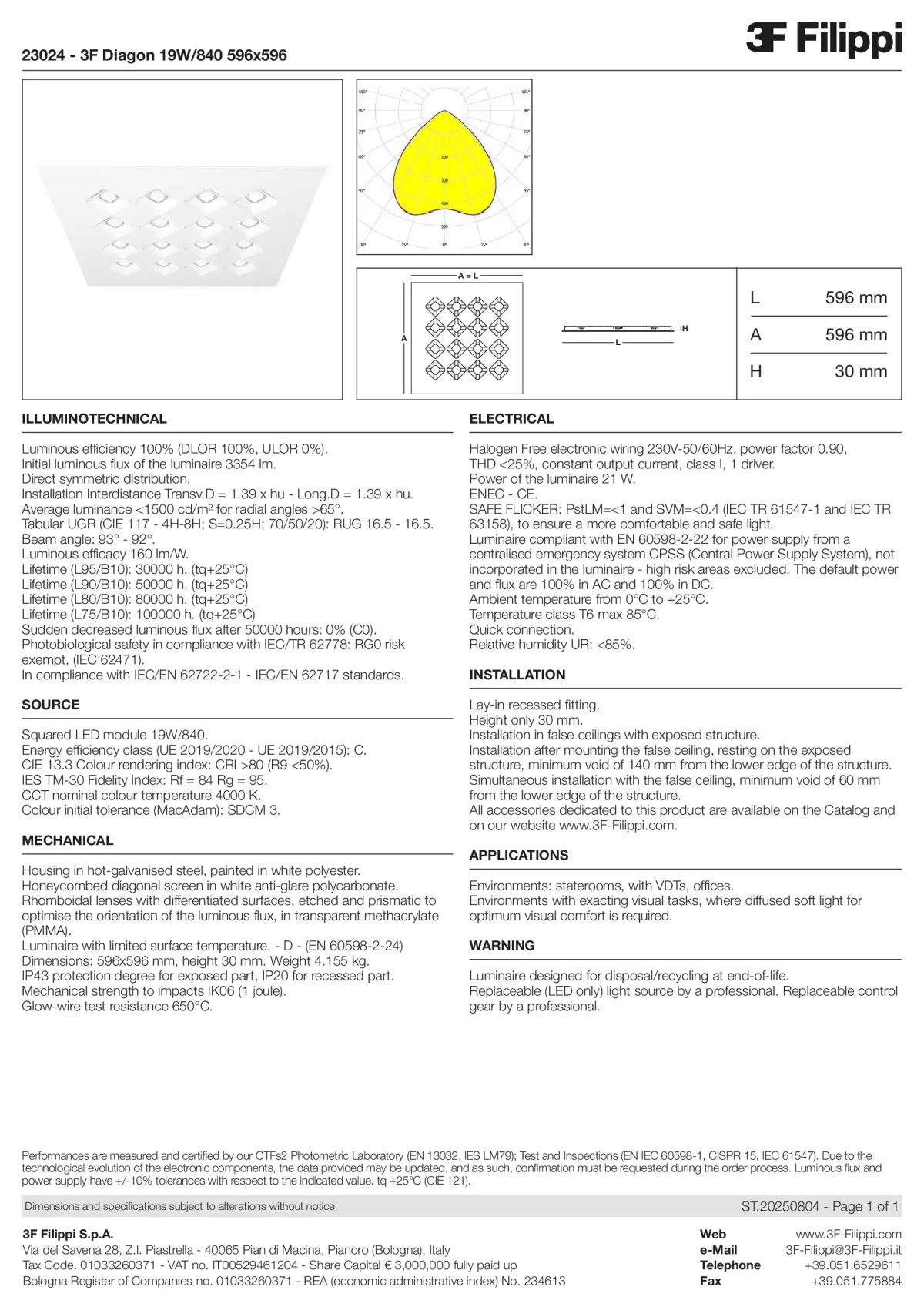 23024 - 3F Diagon 19W-840 596x596 - Datasheet - en