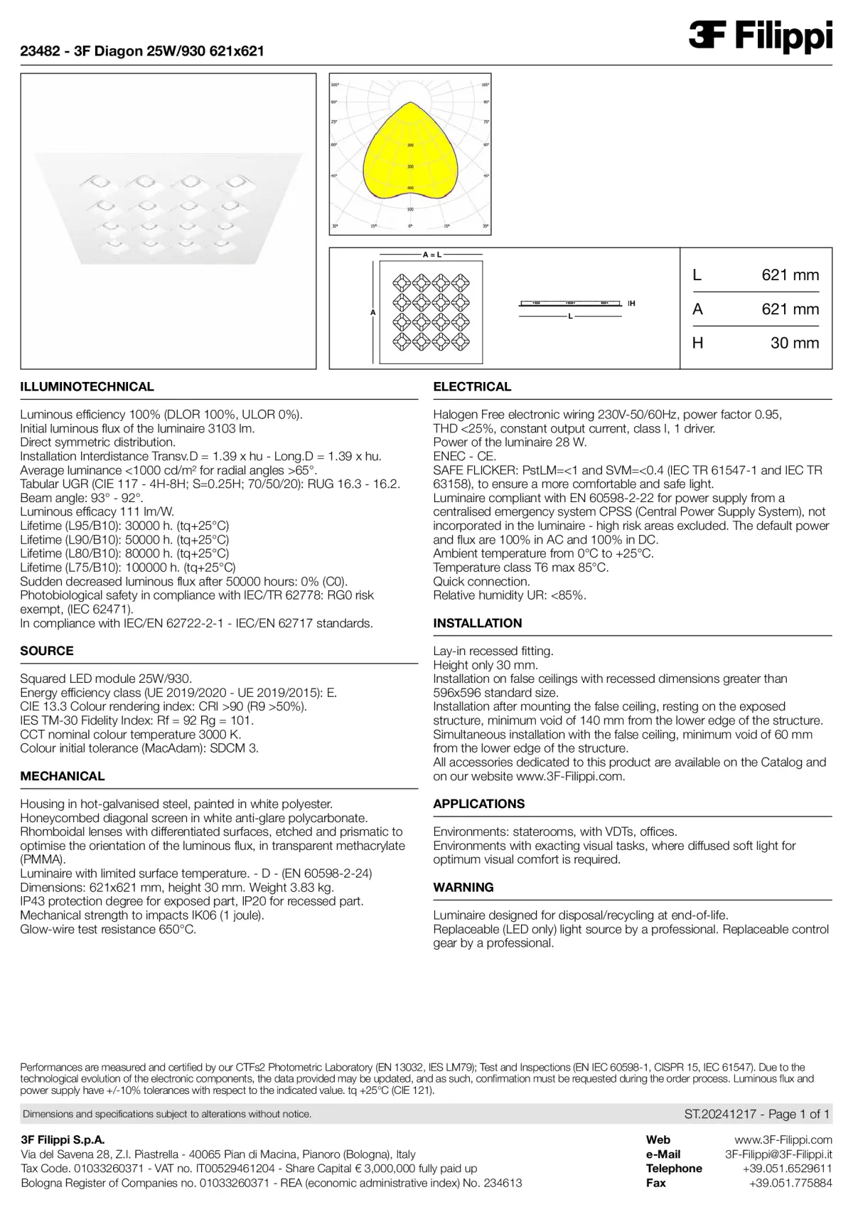 23482 - 3F Diagon 25W-930 621x621 - Datasheet - en