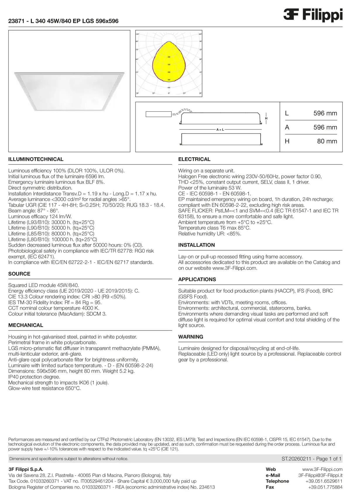 23871 - L 340 45W-840 EP LGS 596x596 - Datasheet - en