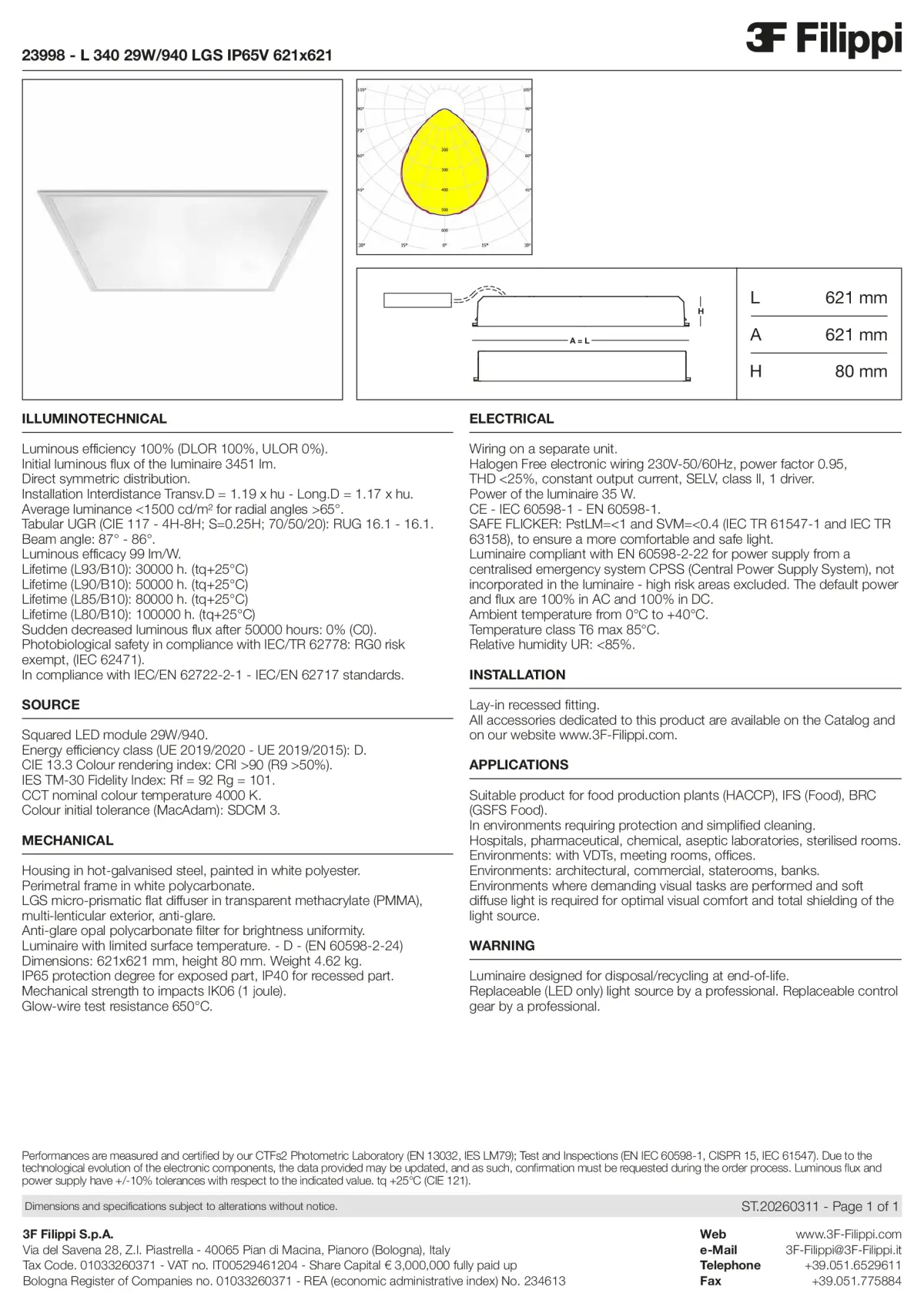 23998 - L 340 29W-940 LGS IP65V 621x621 - Datasheet - en