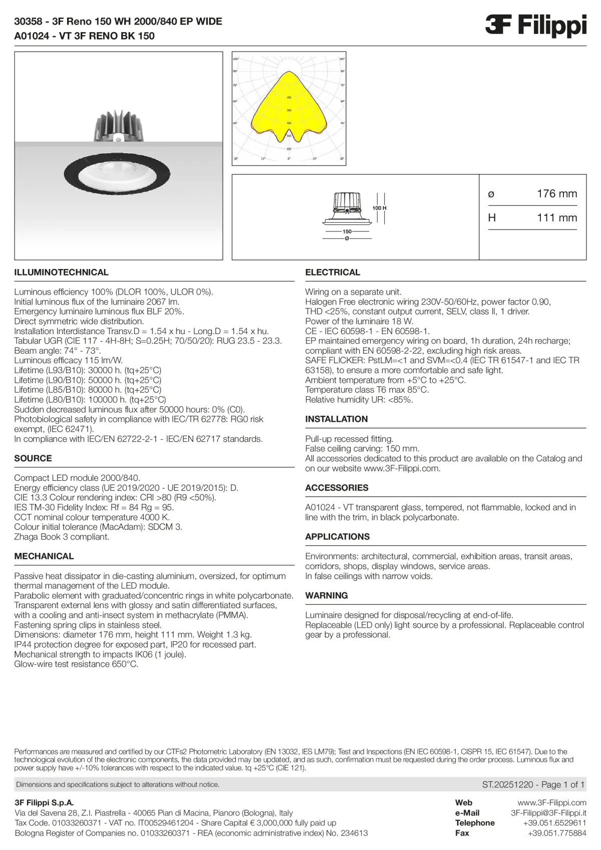 30358+A01024 - 3F Reno 150 WH 2000-840 EP WIDE + VT BK - Datasheet - en