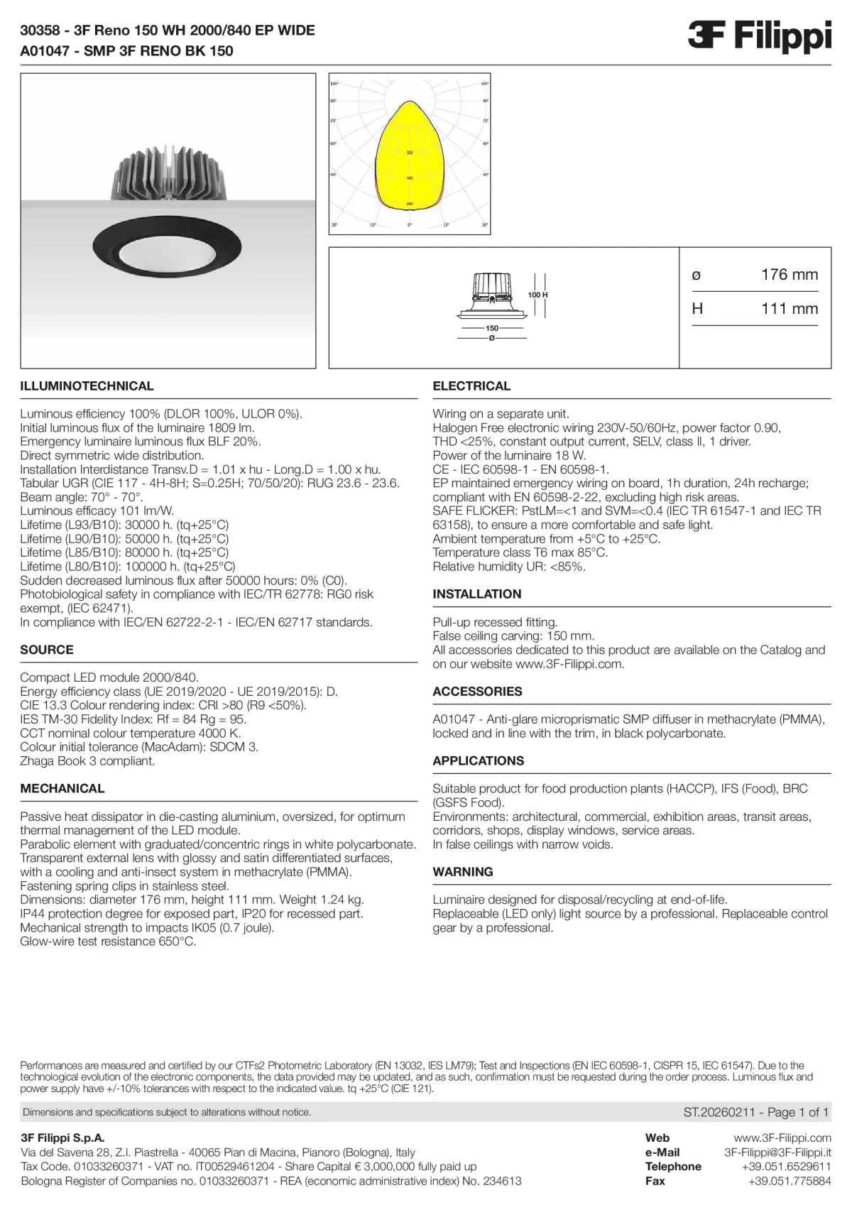 30358+A01047 - 3F Reno 150 WH 2000-840 EP WIDE + SMP BK - Datasheet - en