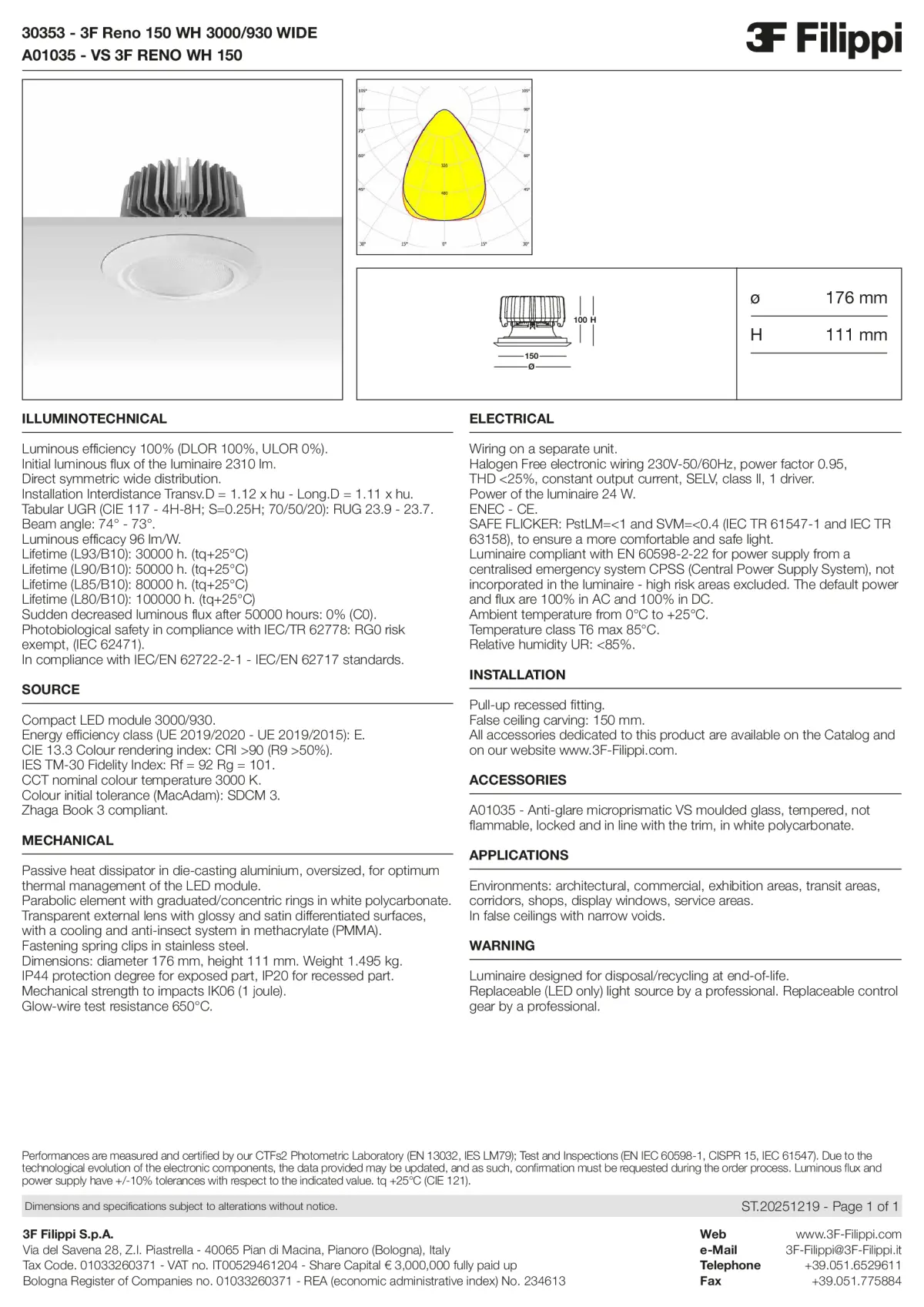 30353+A01035 - 3F Reno 150 WH 3000-930 WIDE + VS WH - Datasheet - en