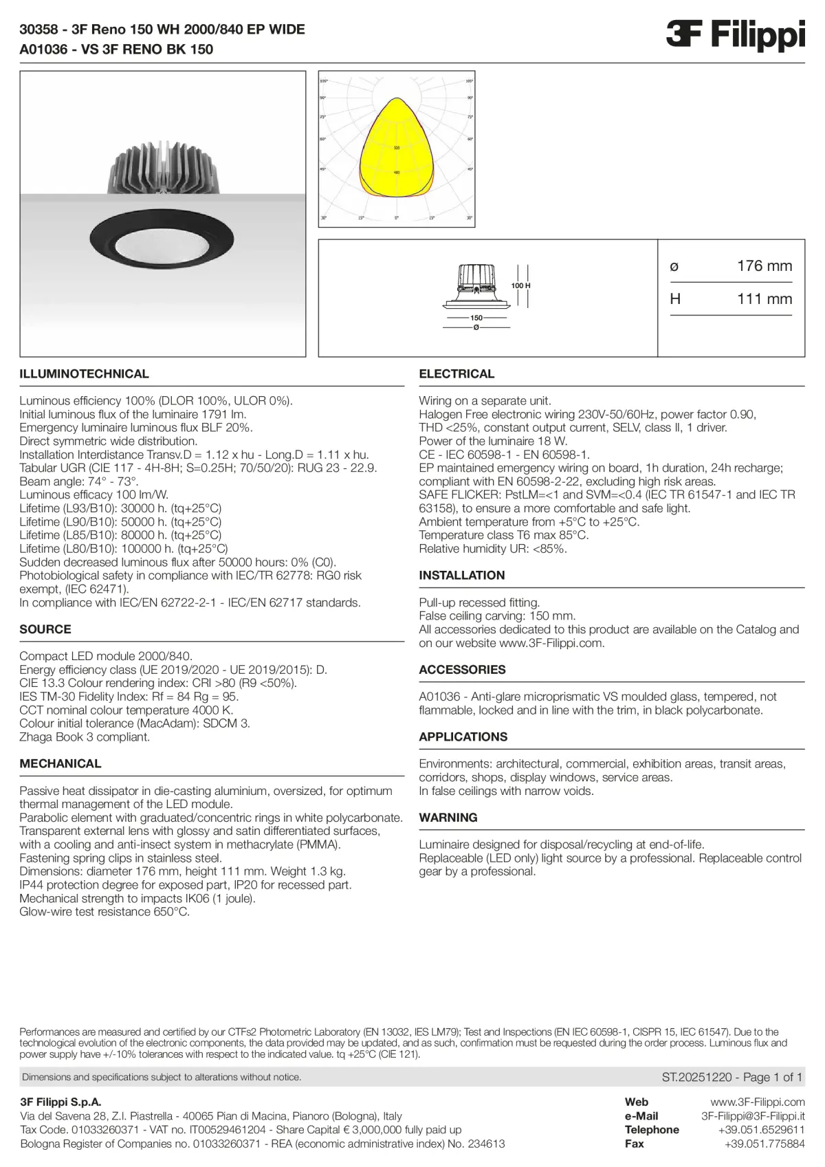 30358+A01036 - 3F Reno 150 WH 2000-840 EP WIDE + VS BK - Datasheet - en