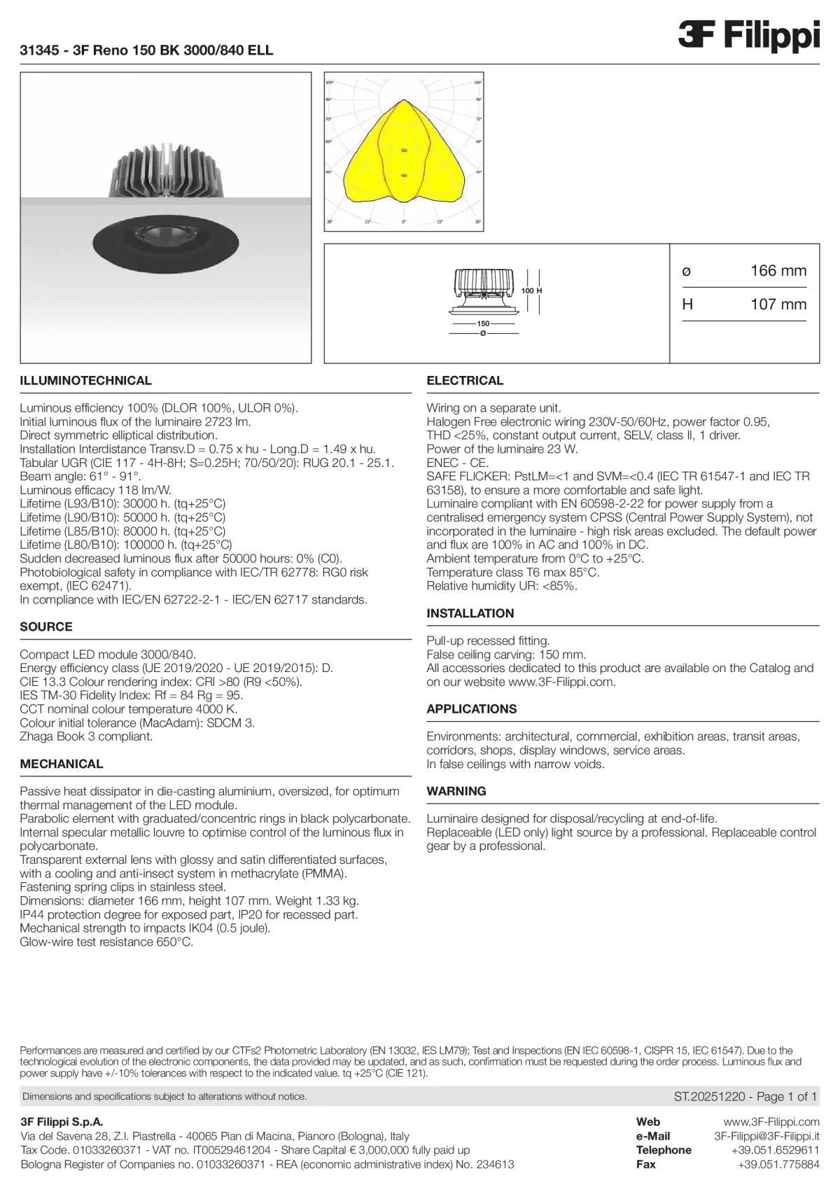 31345 - 3F Reno 150 BK 3000-840 ELL - Datasheet - en