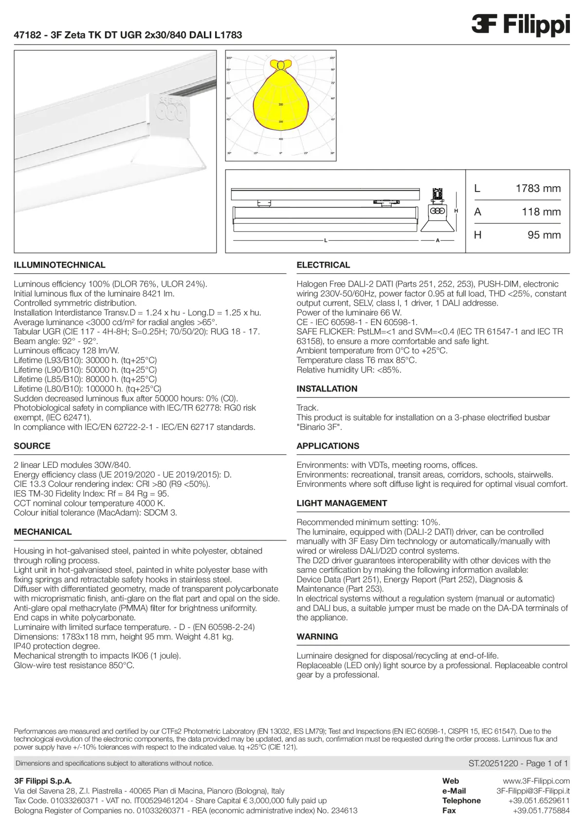 47182 - 3F Zeta TK DT UGR 2x30-840 DALI L1783 - Datasheet - en