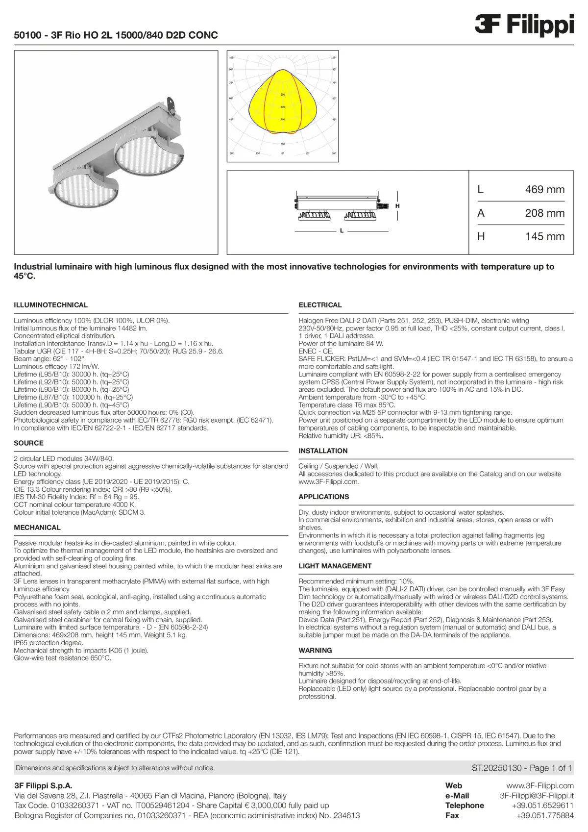 50100 - 3F Rio HO 2L 15000-840 D2D CONC - Datasheet - en