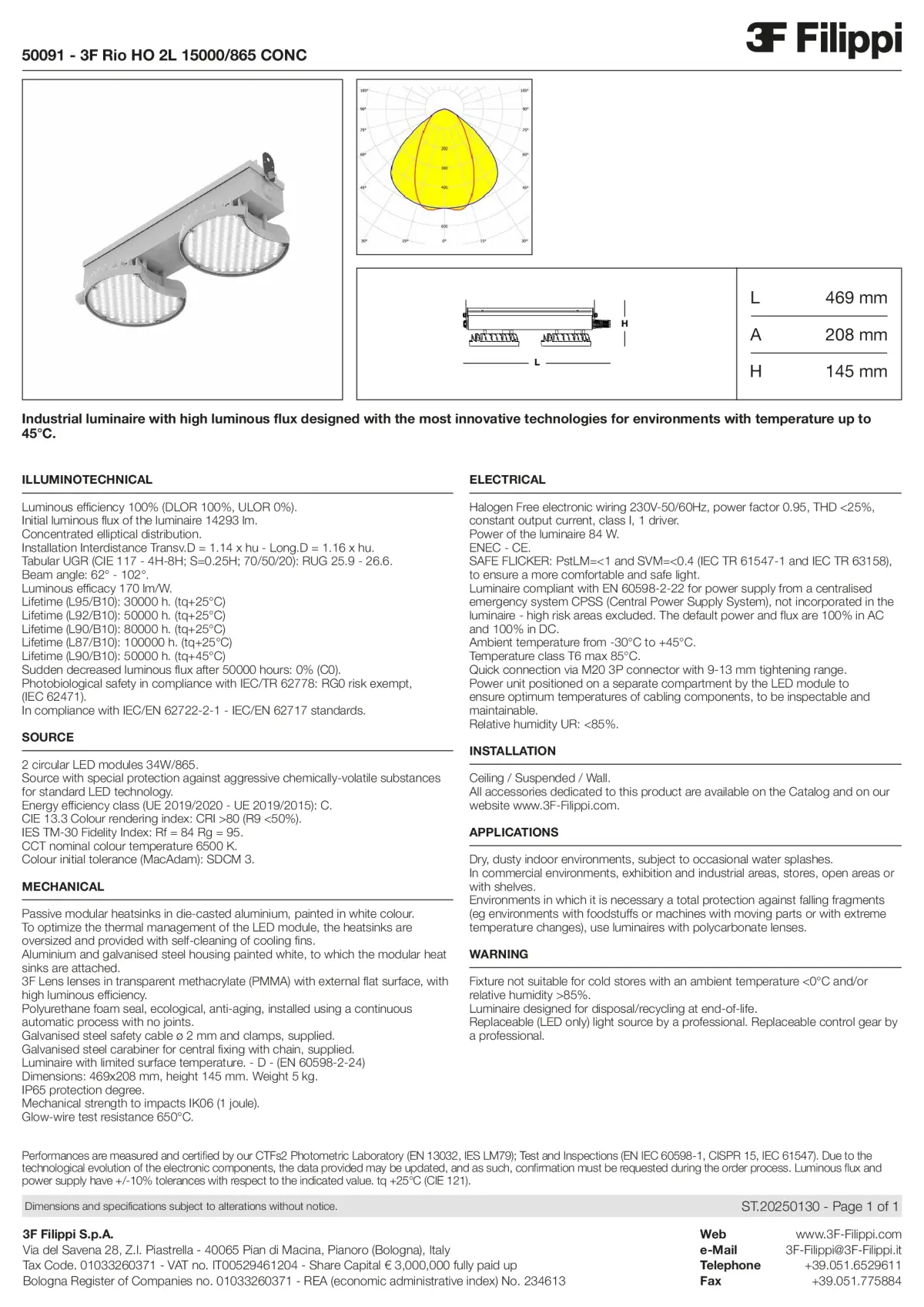 50091 - 3F Rio HO 2L 15000-865 CONC - Datasheet - en