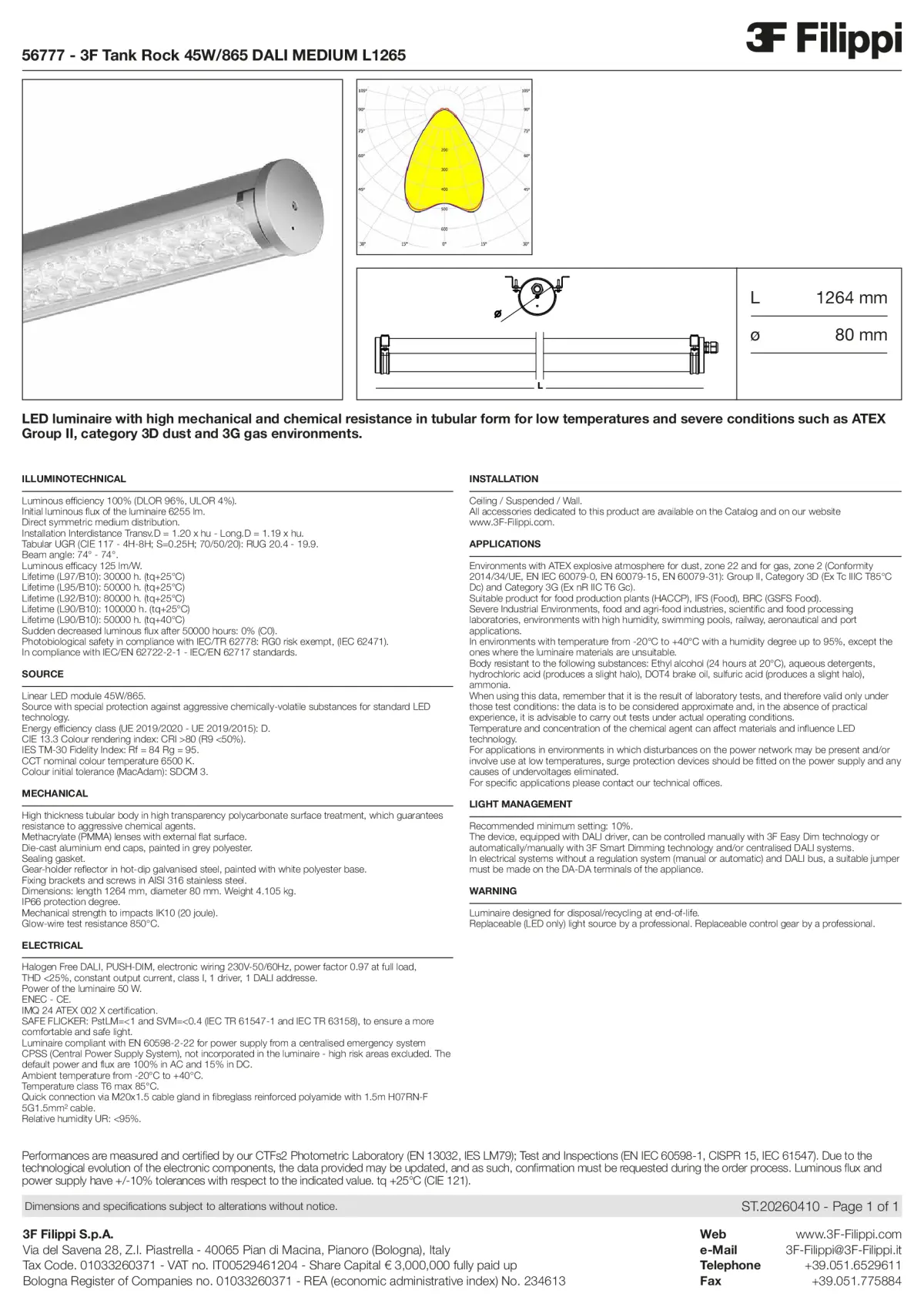 56777 - 3F Tank Rock 45W-865 DALI MEDIUM L1265 - Datasheet - en