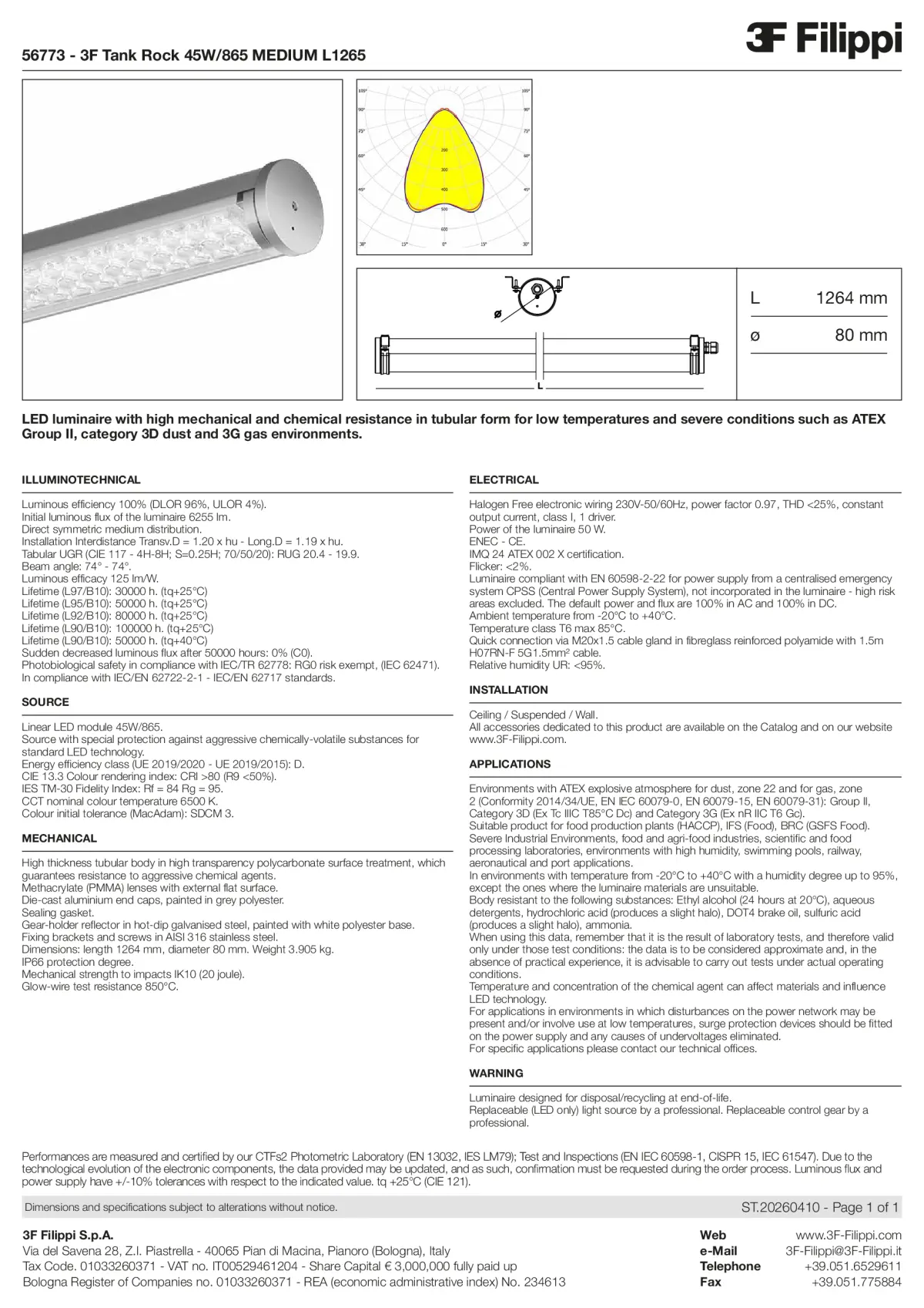 56773 - 3F Tank Rock 45W-865 MEDIUM L1265 - Datasheet - en