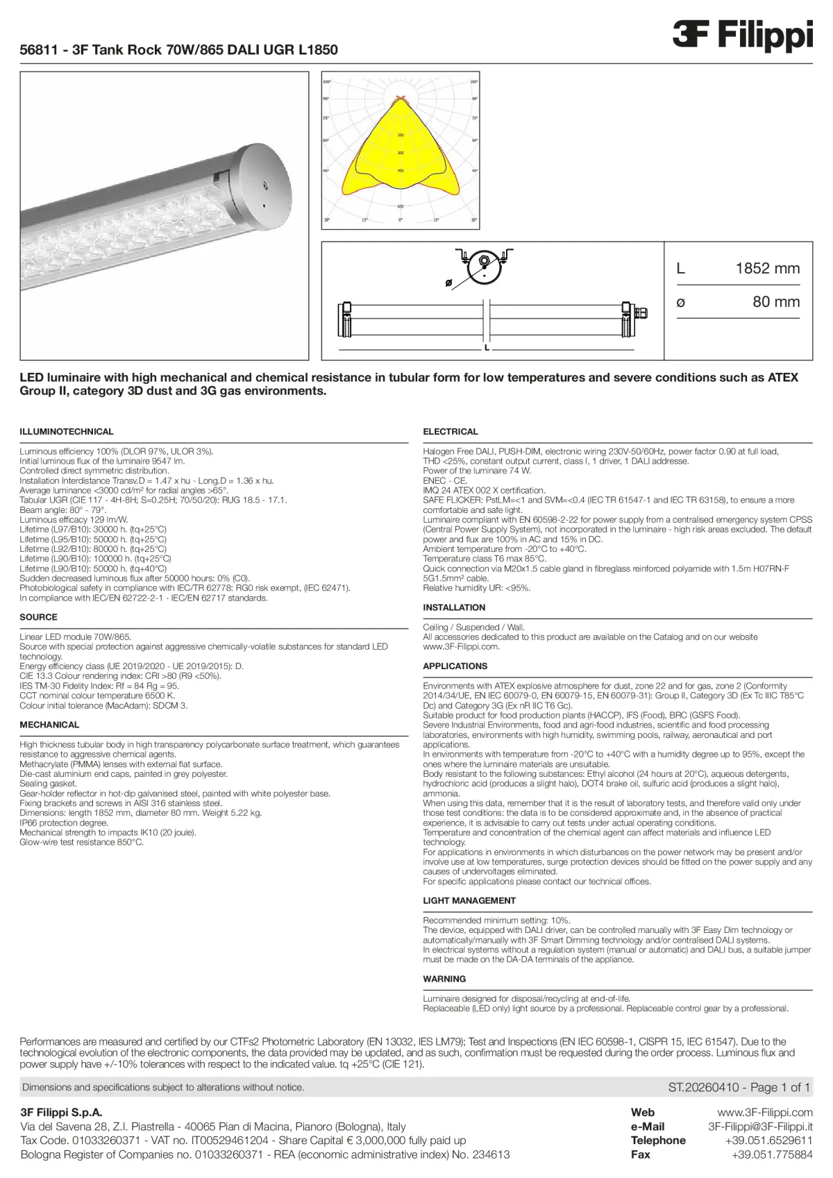 56811 - 3F Tank Rock 70W-865 DALI UGR L1850 - Datasheet - en