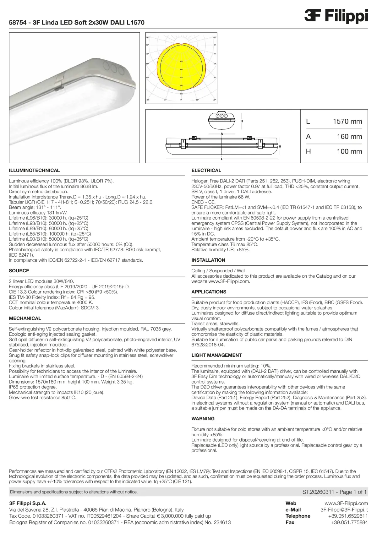 58754 - 3F Linda LED Soft 2x30W DALI L1570 - Datasheet - en