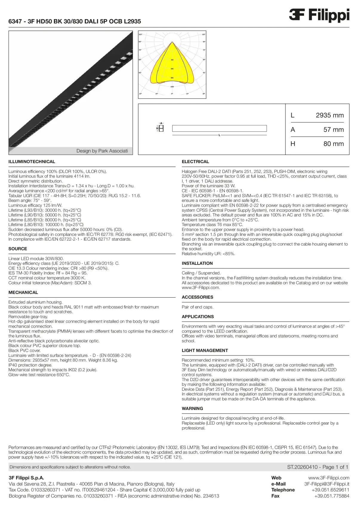6347 - 3F HD50 BK 30-830 DALI 5P OCB L2935 - Datasheet - en