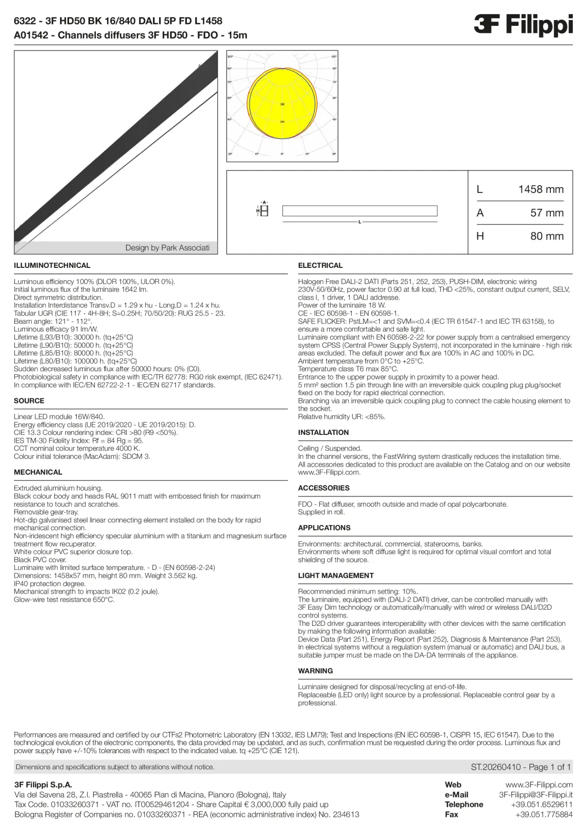 6322+A01542 - 3F HD50 BK 16-840 DALI 5P FD L1458 + FDO - Datasheet - en