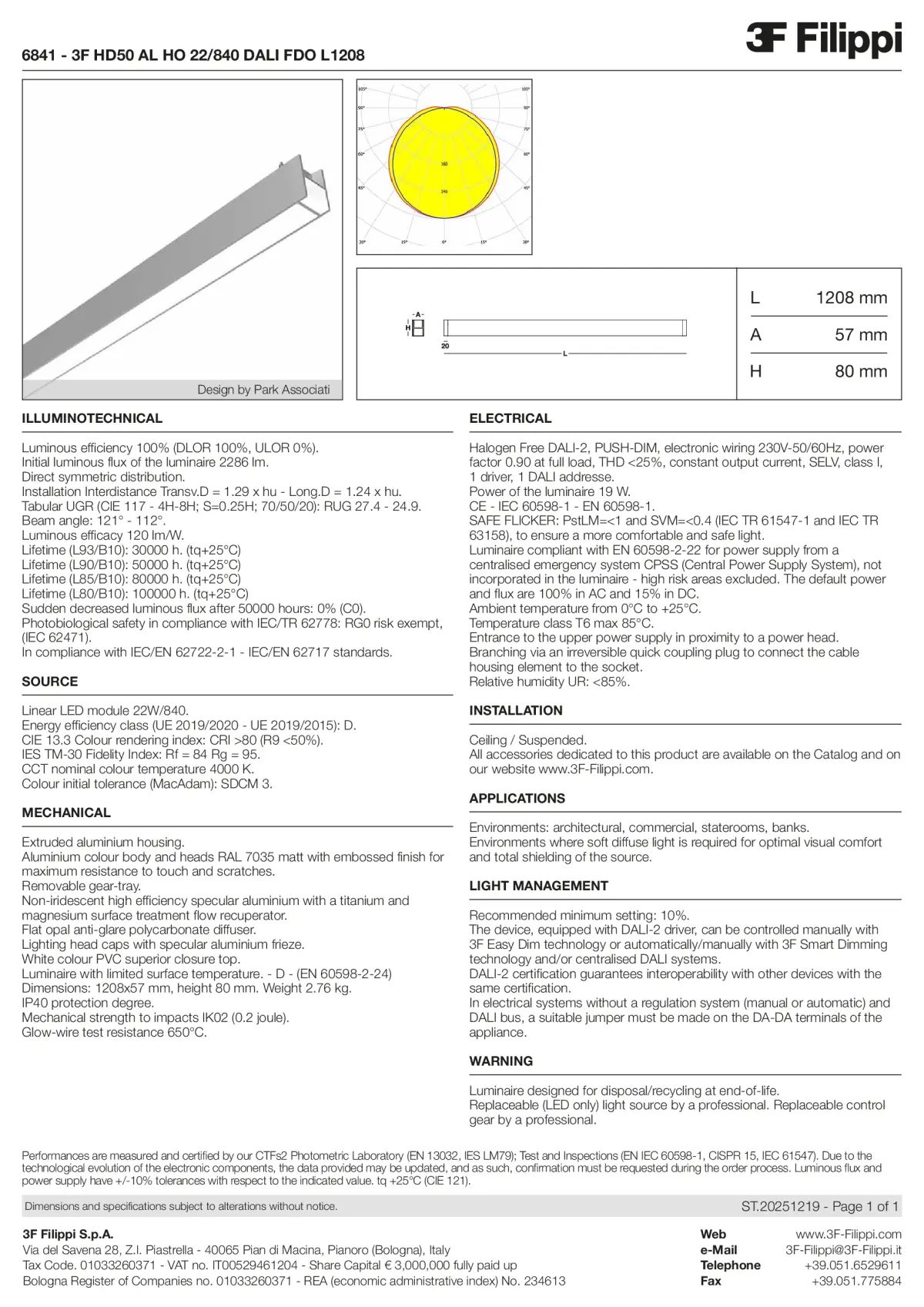 6841 - 3F HD50 AL HO 22-840 DALI FDO L1208 - Datasheet - en