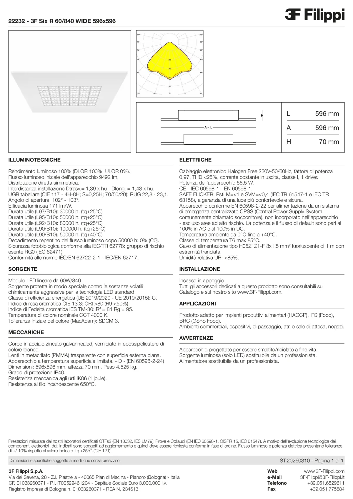22232 - 3F Six R 60-840 WIDE 596x596 - Datasheet - it