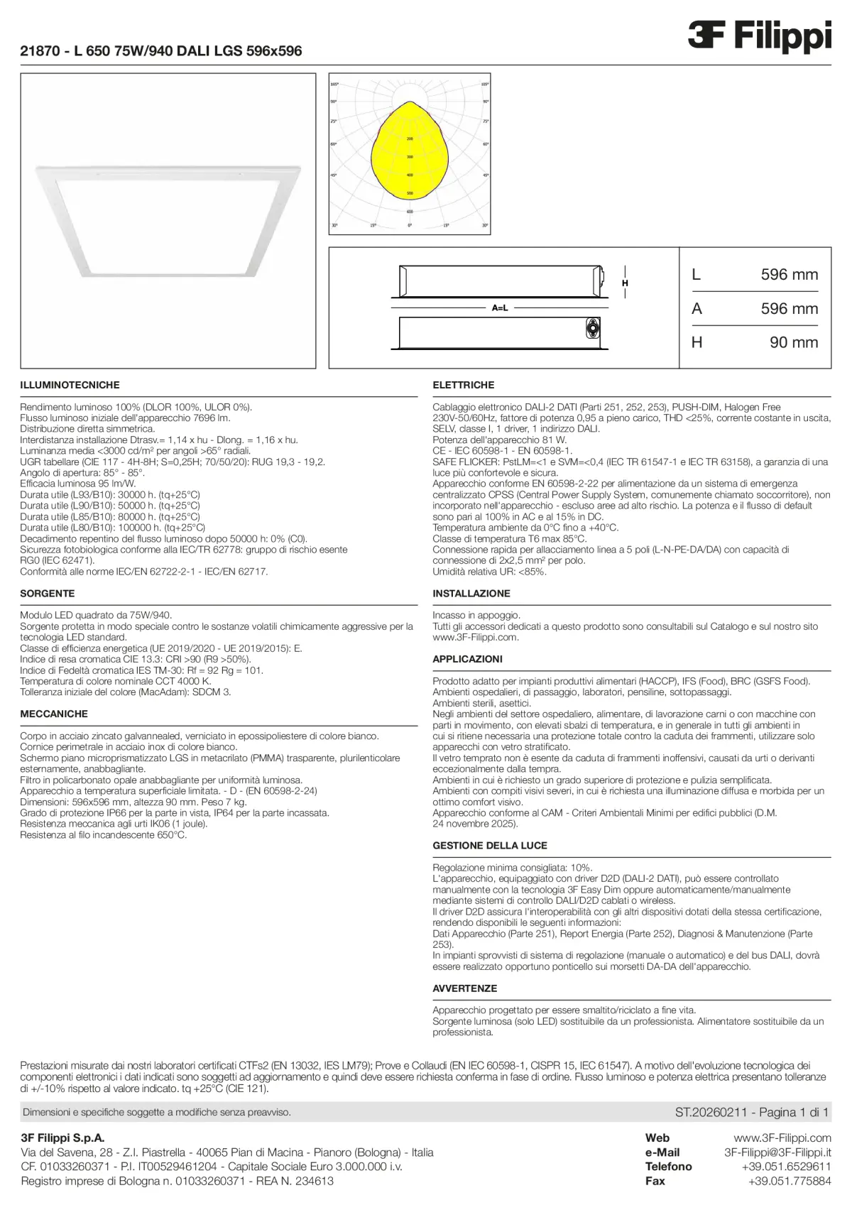 21870 - L 650 75W-940 DALI LGS 596x596 - Datasheet - it
