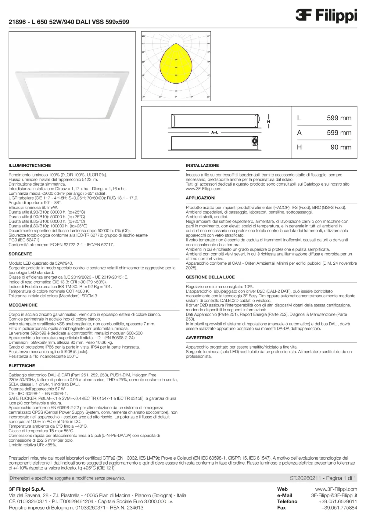 21896 - L 650 52W-940 DALI VSS 599x599 - Datasheet - it