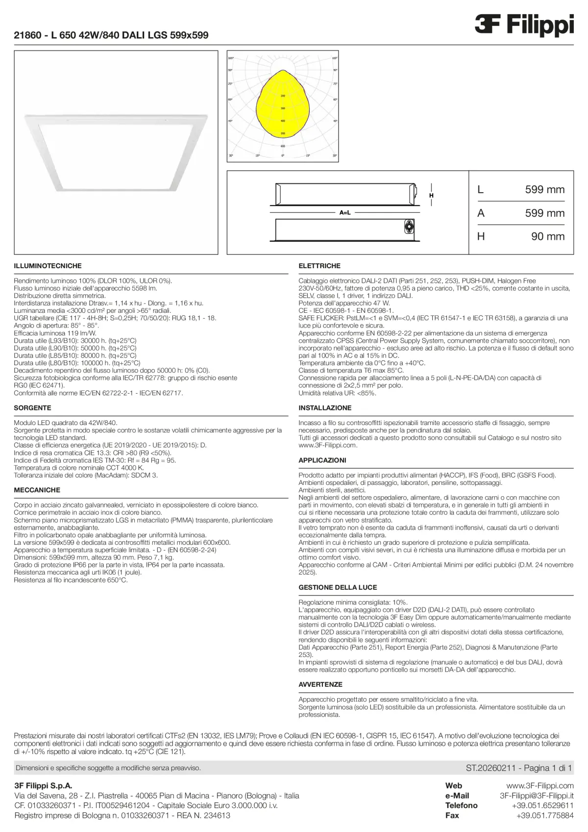 21860 - L 650 42W-840 DALI LGS 599x599 - Datasheet - it