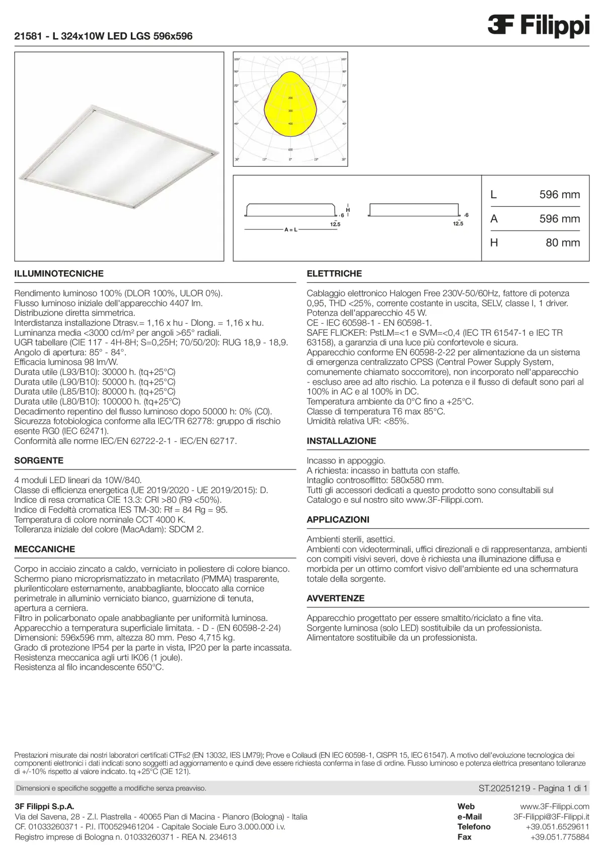21581 - L 324x10W LED LGS 596x596 - Datasheet - it